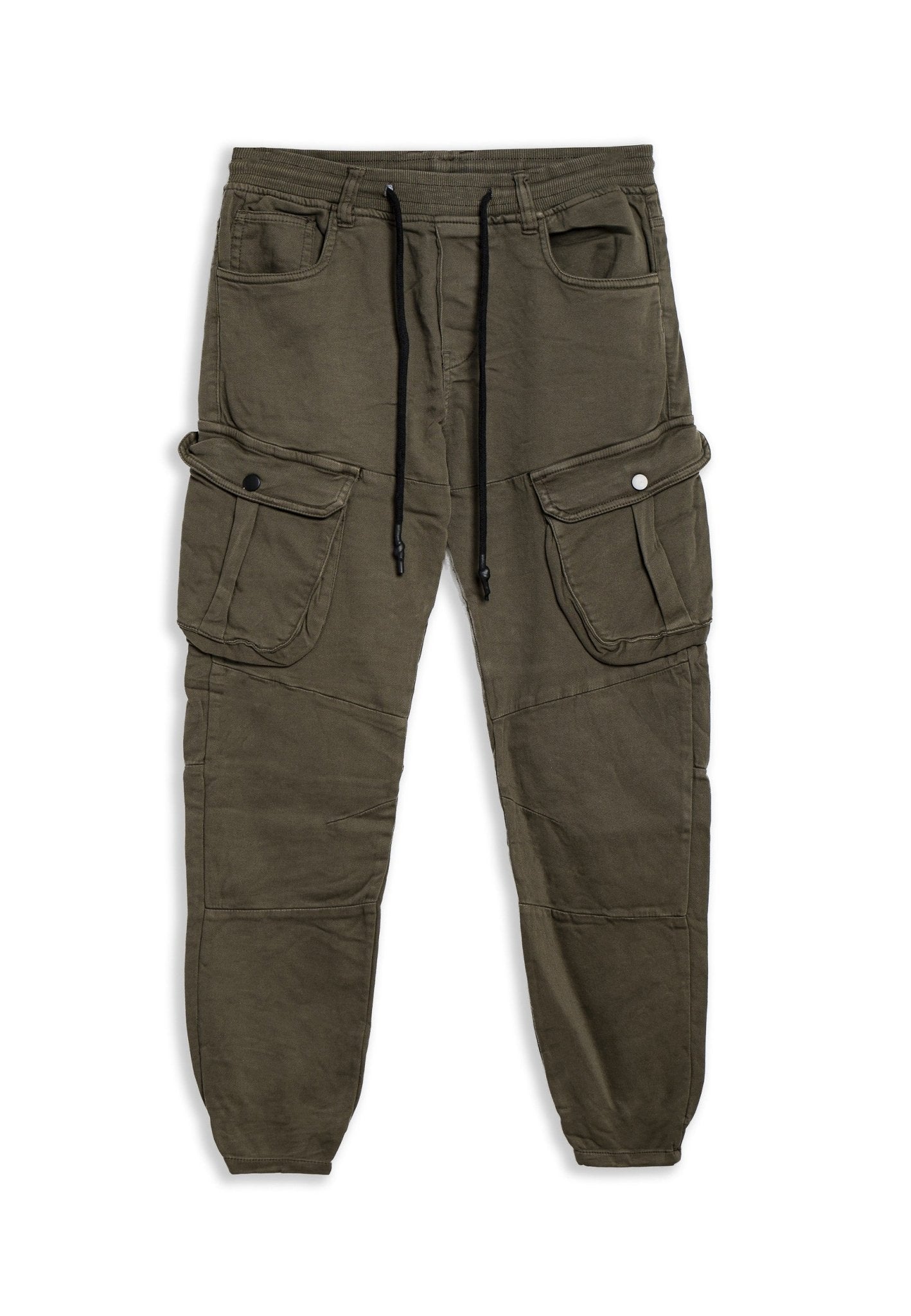 PANTALON VERDE GOMAS SIDE POCKETS PANT - AREA ZERO