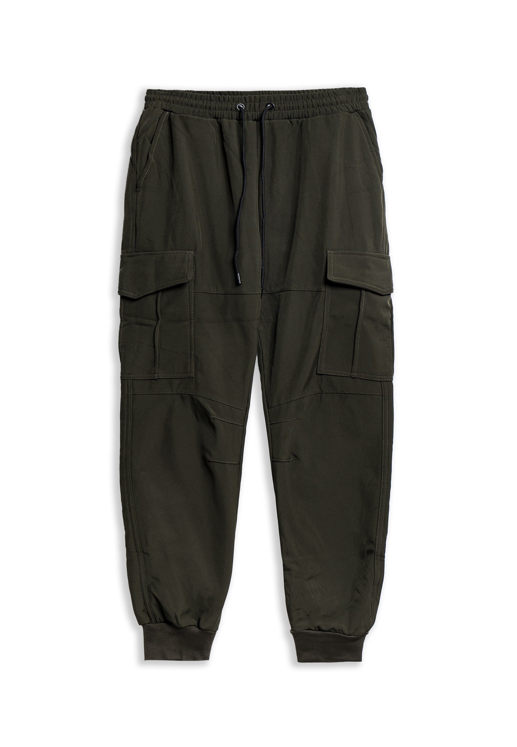 PANTALON VERDE SIDE POCKET CARGO JOGGER