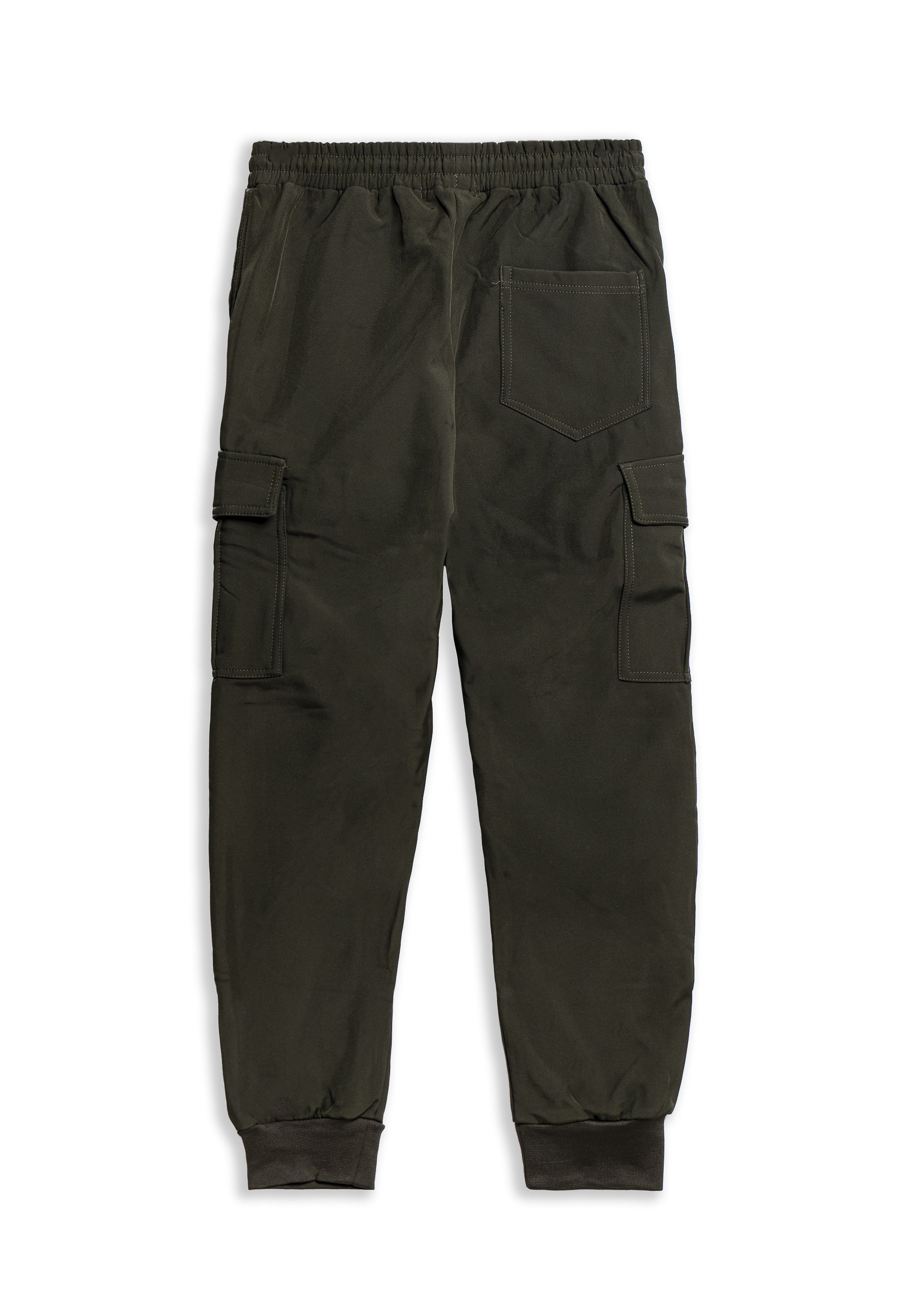 PANTALON VERDE SIDE POCKET CARGO JOGGER