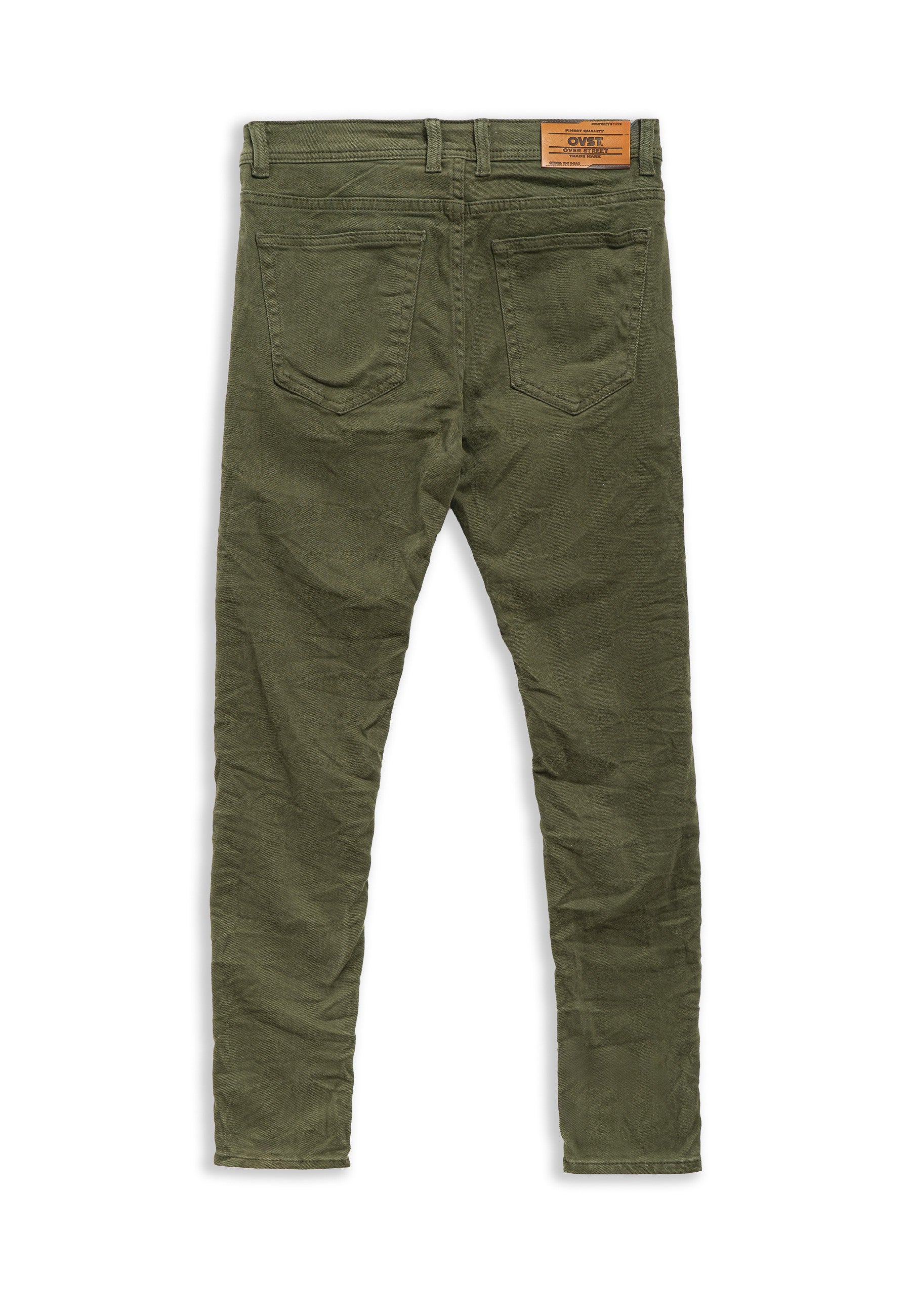 PANTALON VERDE SLIM FIT SOFT BROKES PANT