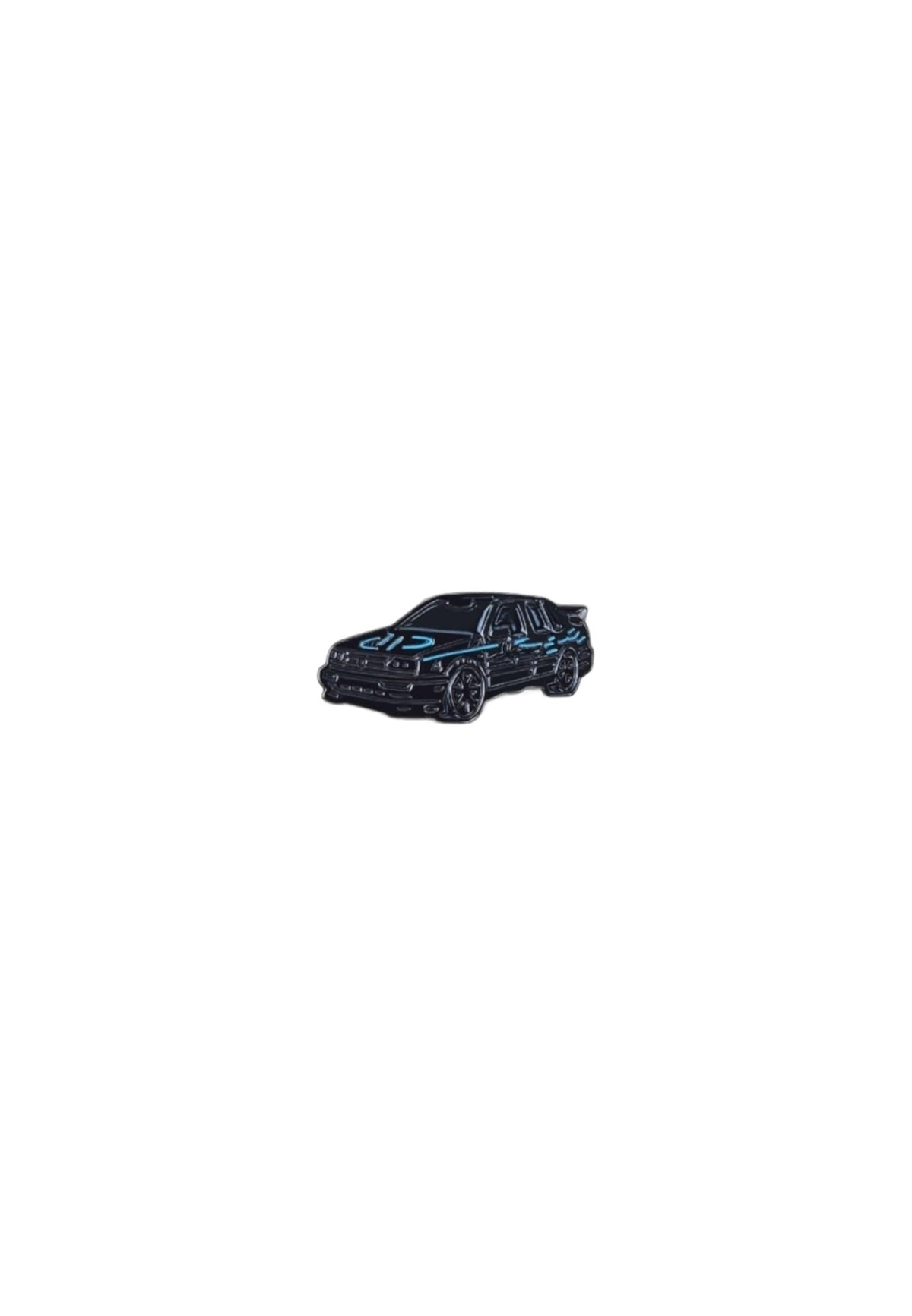 PIN BLACK SPORT CAR