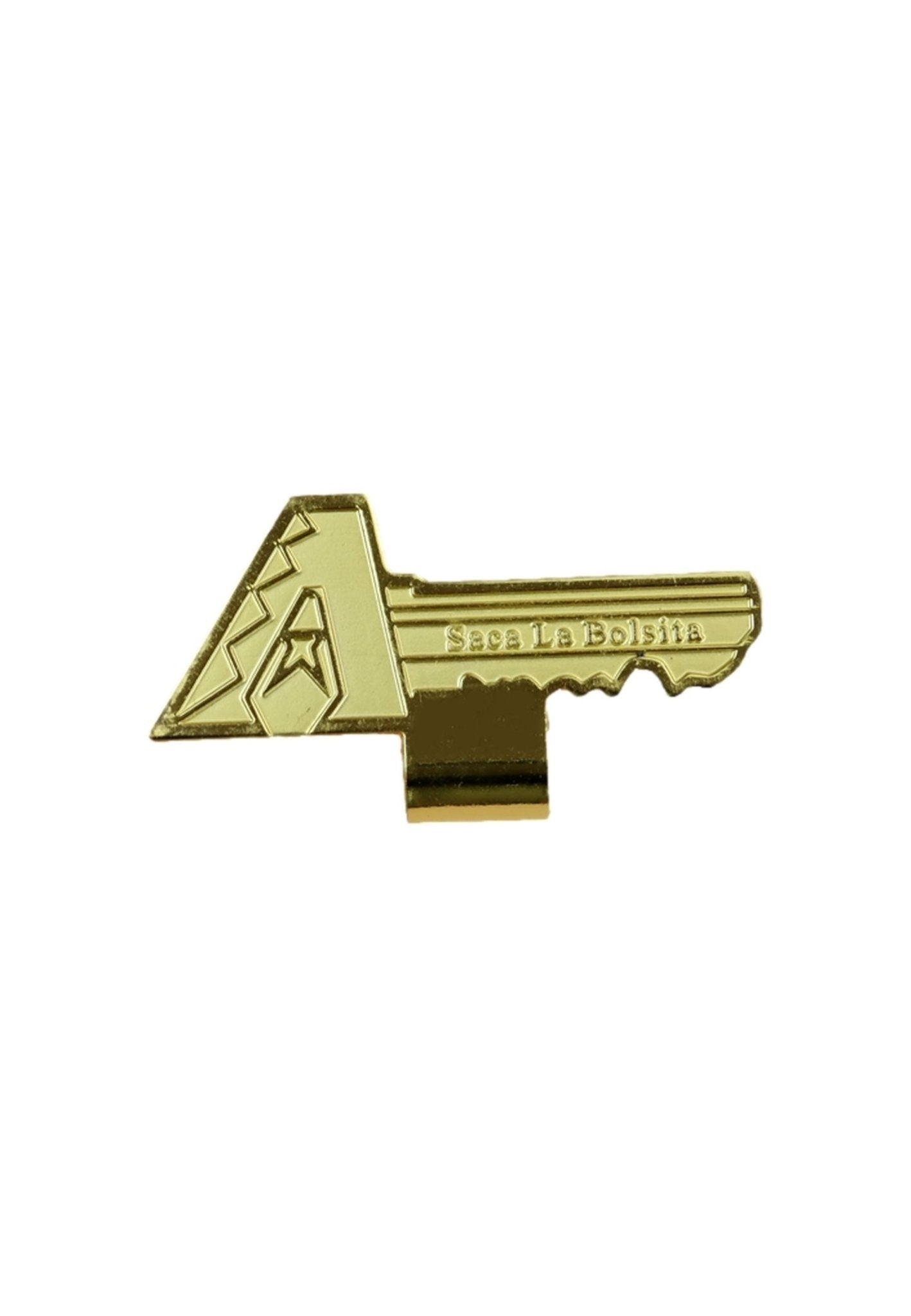 PIN CAP CLIP DORADO "A" KEY - AREA ZERO