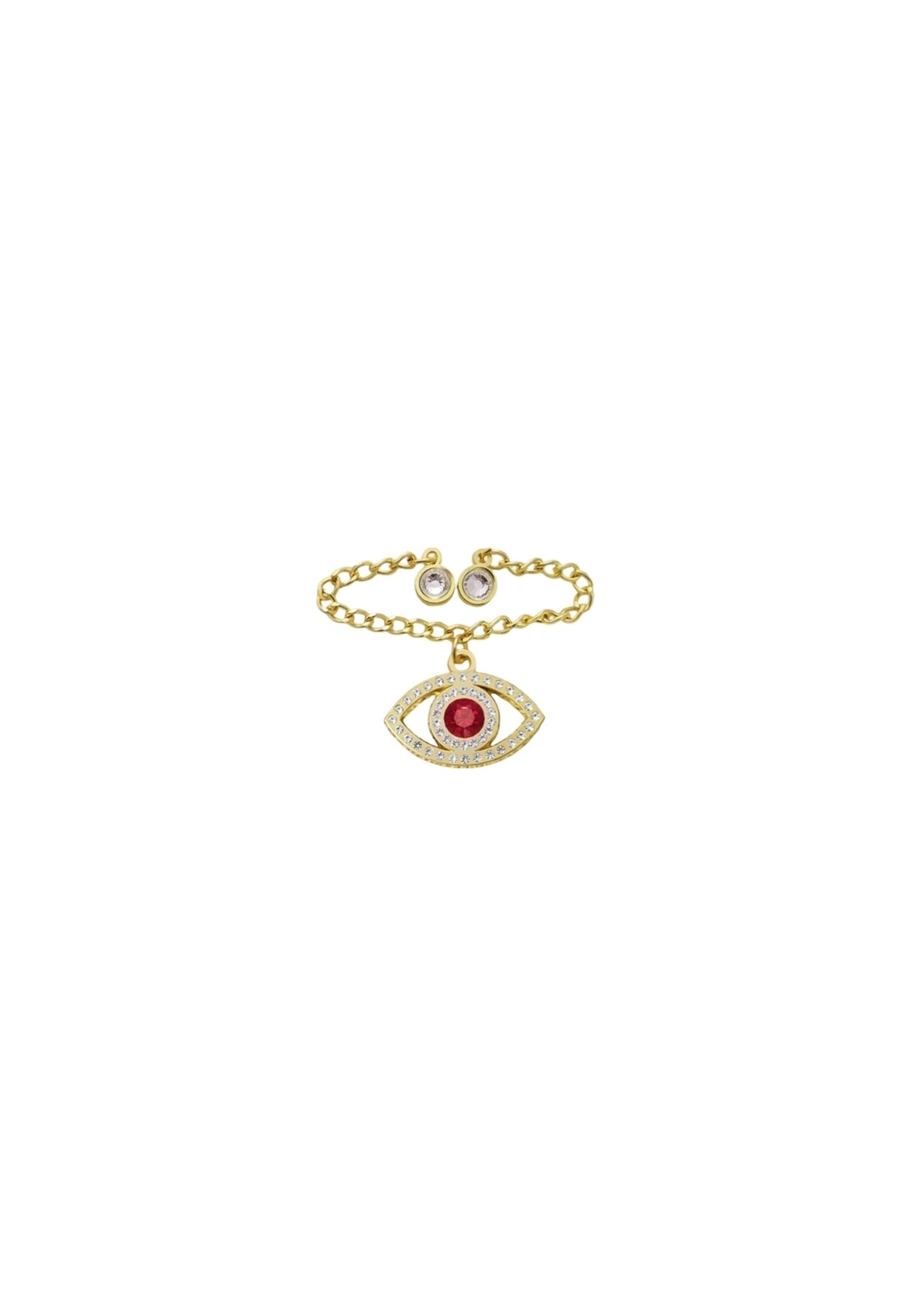 PIN DORADO BIG BROTHER RED EYE CHAINS