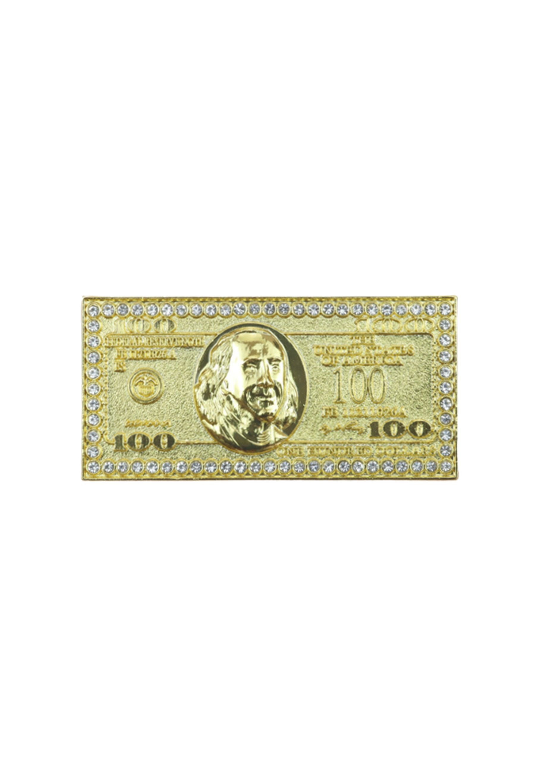 PIN DORADO DOLLAR BILL