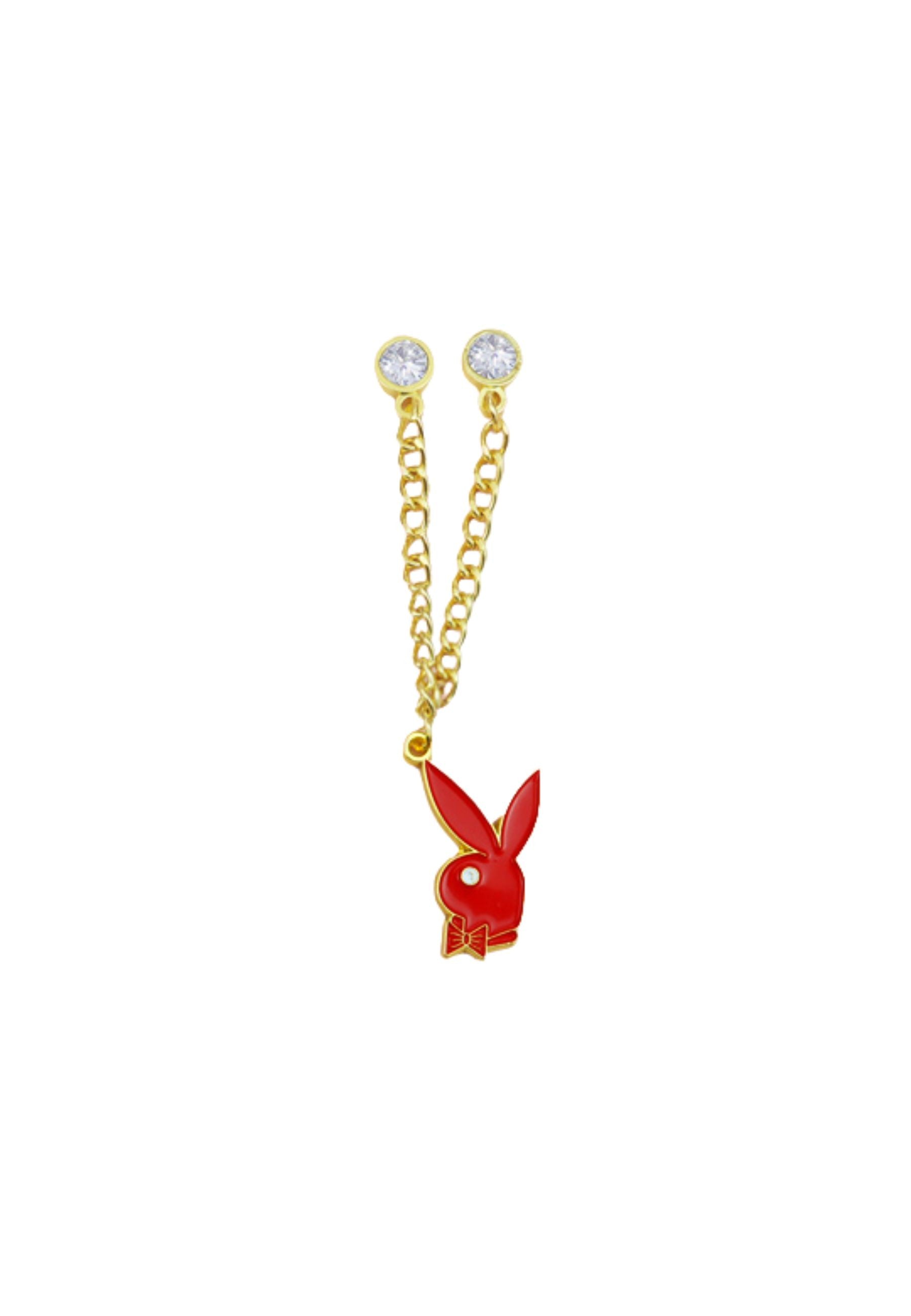 PIN ROJO BUNNY CHAINS