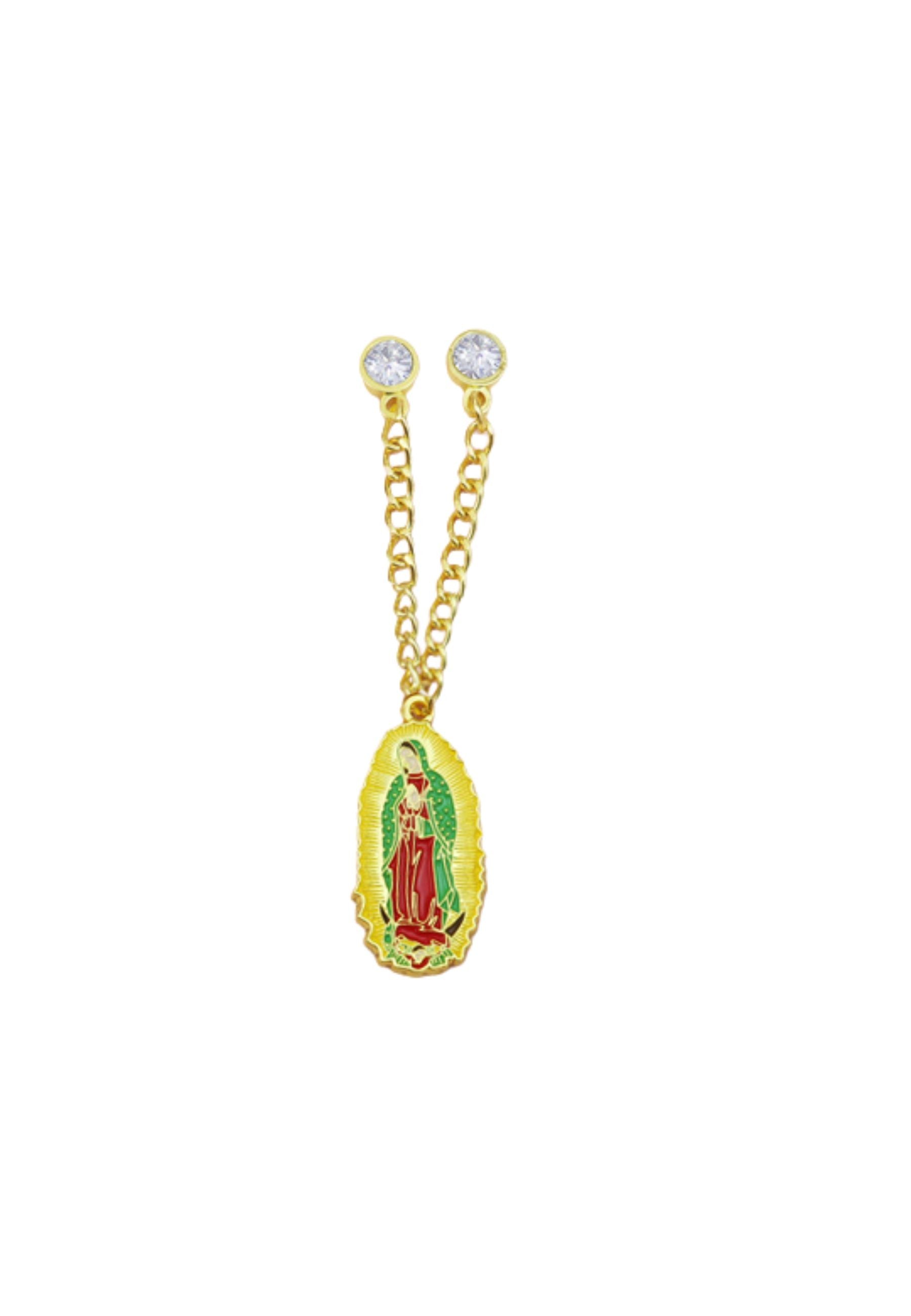 PIN VIRGEN DE GUADALUPE CHAINS