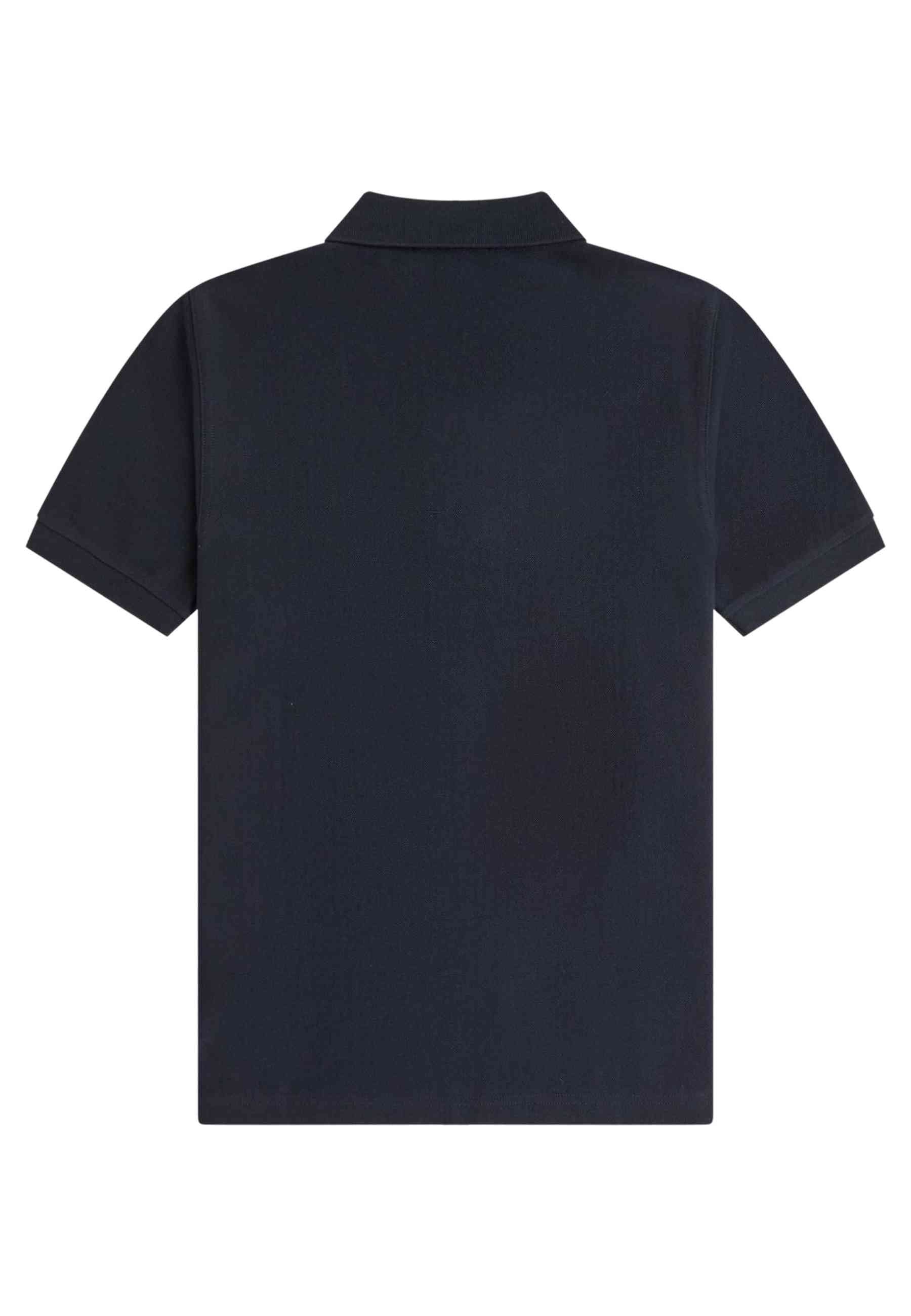 POLO FRED PERRY MARINO VERTICAL STRIPE POLO SHIRT