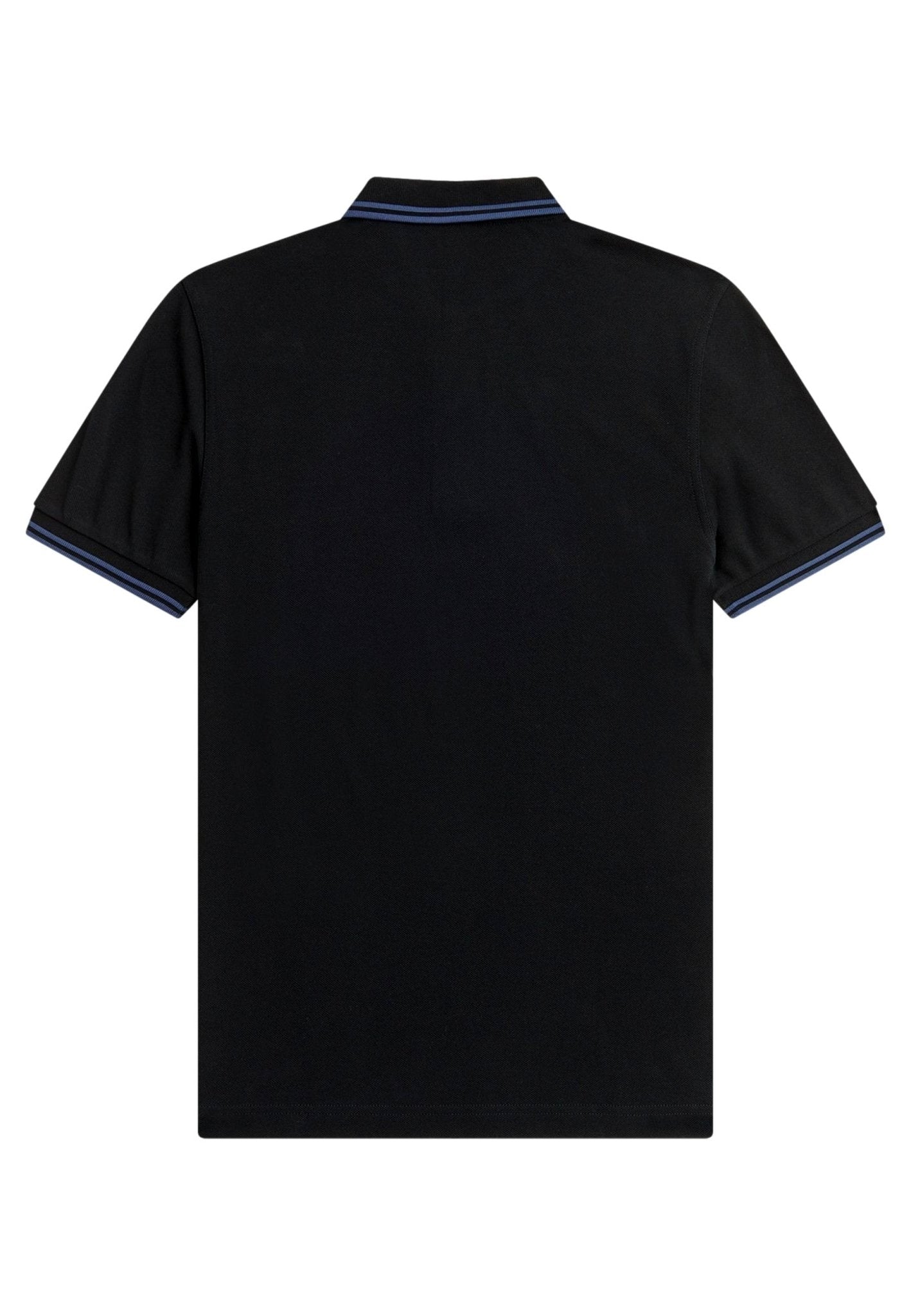 POLO FRED PERRY NEGRO T96 TWIN TIPPED SHIRT - AREA ZERO