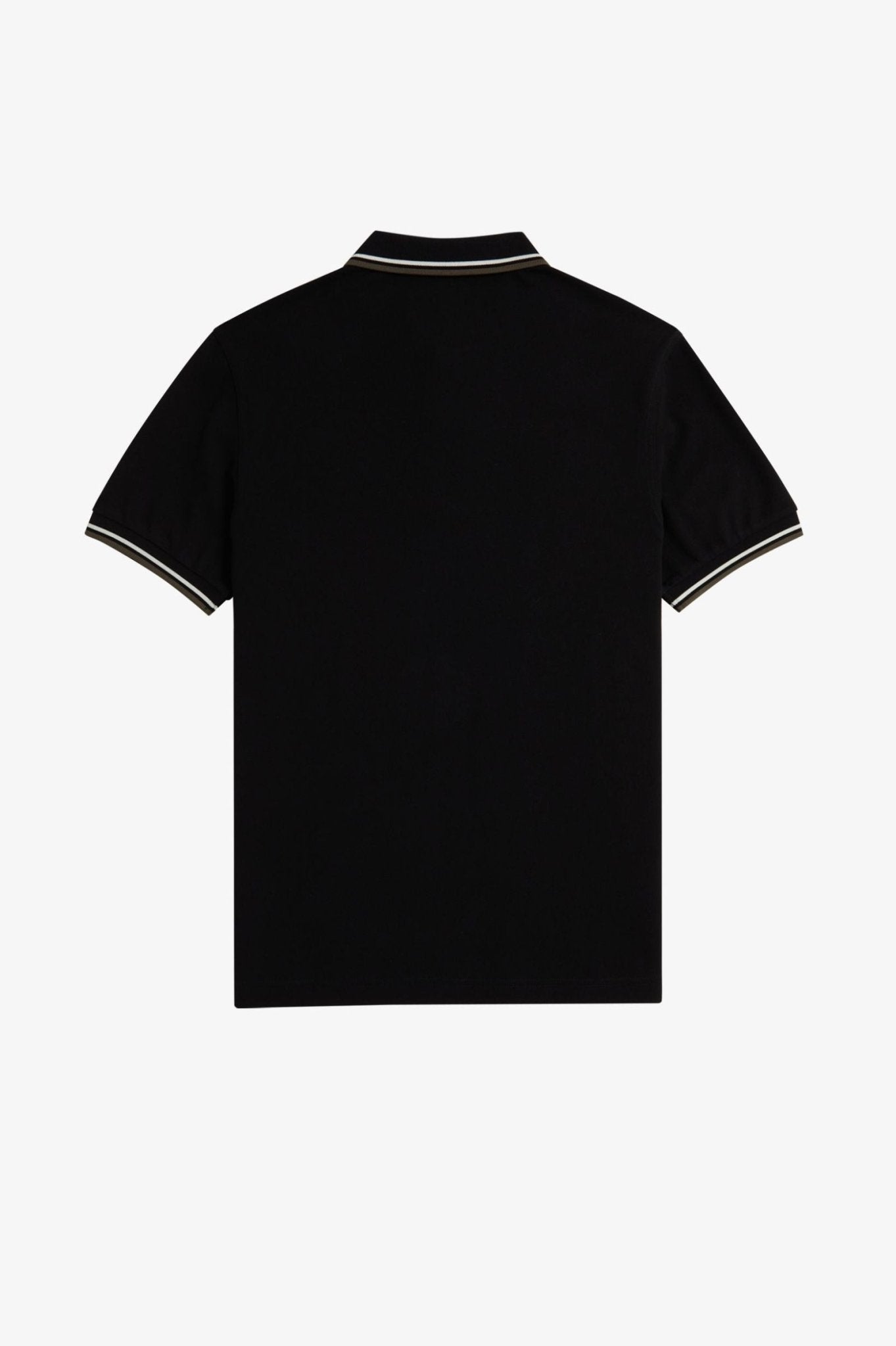 POLO FRED PERRY NEGRO W54 TWIN TIPPED SHIRT - AREA ZERO
