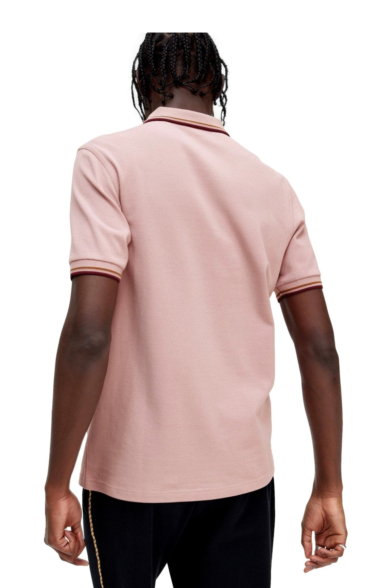 POLO FRED PERRY ROSA S51 TWIN TIPPED SHIRT - AREA ZERO