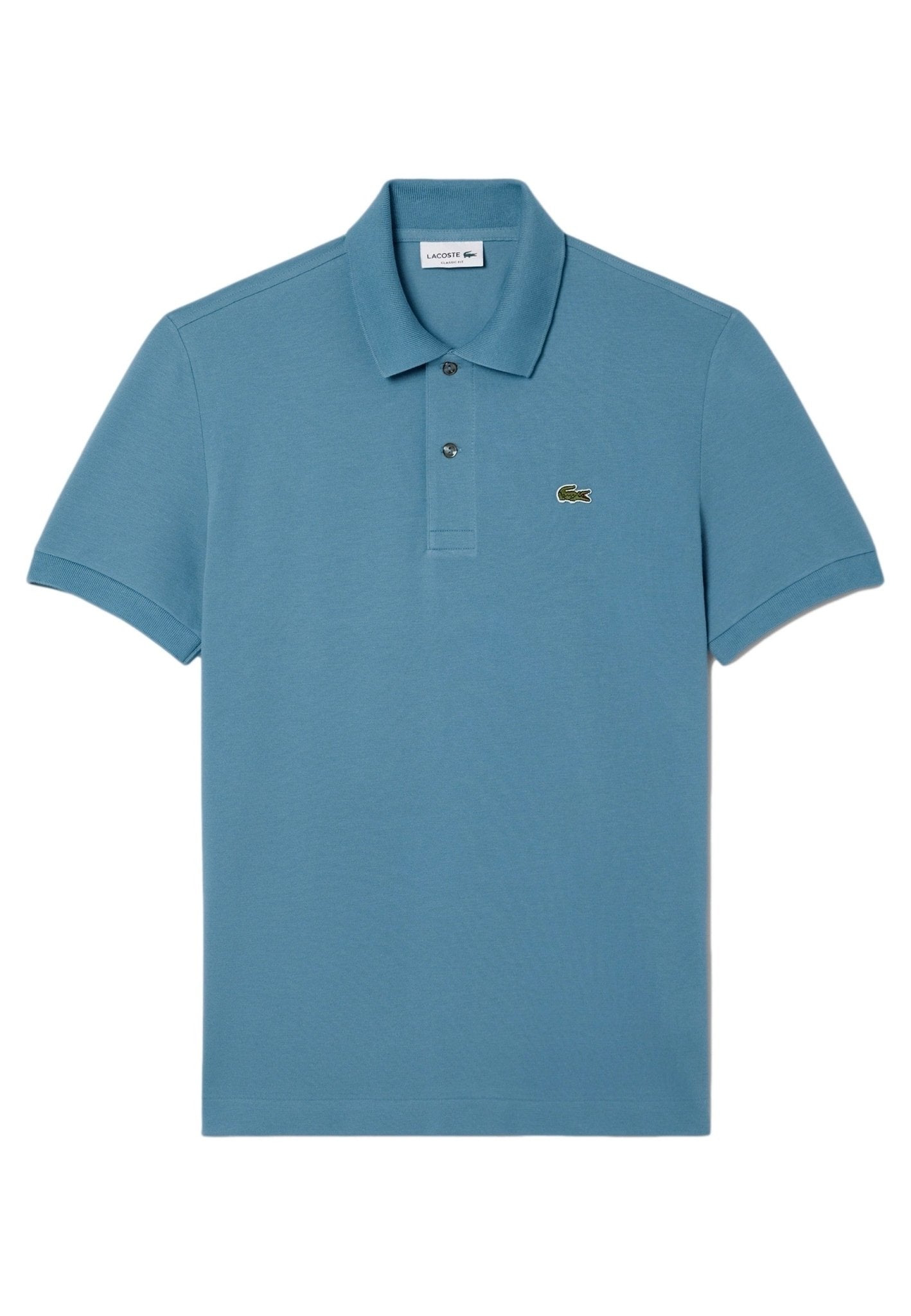 POLO LACOSTE AZUL CLASSIC FIT LIGHT POLO SHIRT - AREA ZERO
