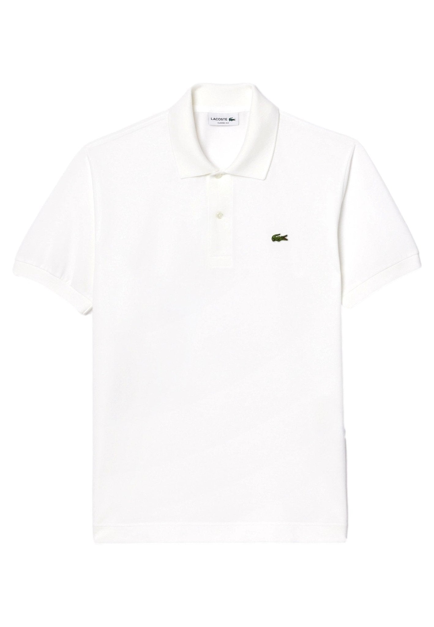 POLO LACOSTE BLANCO CLASSIC FIT SHIRT - AREA ZERO
