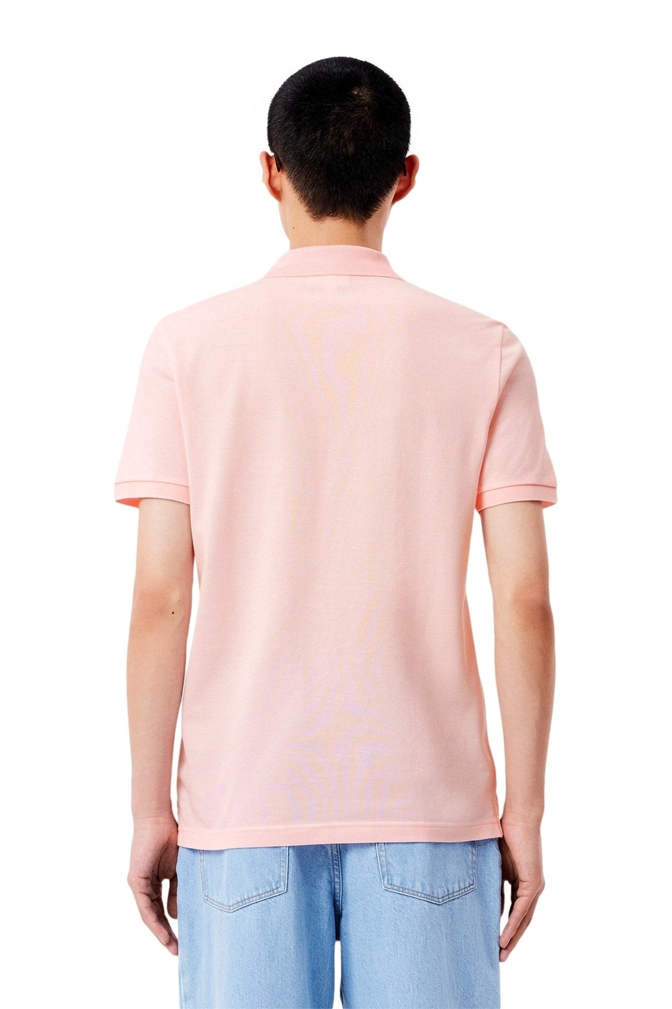 POLO LACOSTE ROSA SLIM FIT LIGHT POLO SHIRT - AREA ZERO