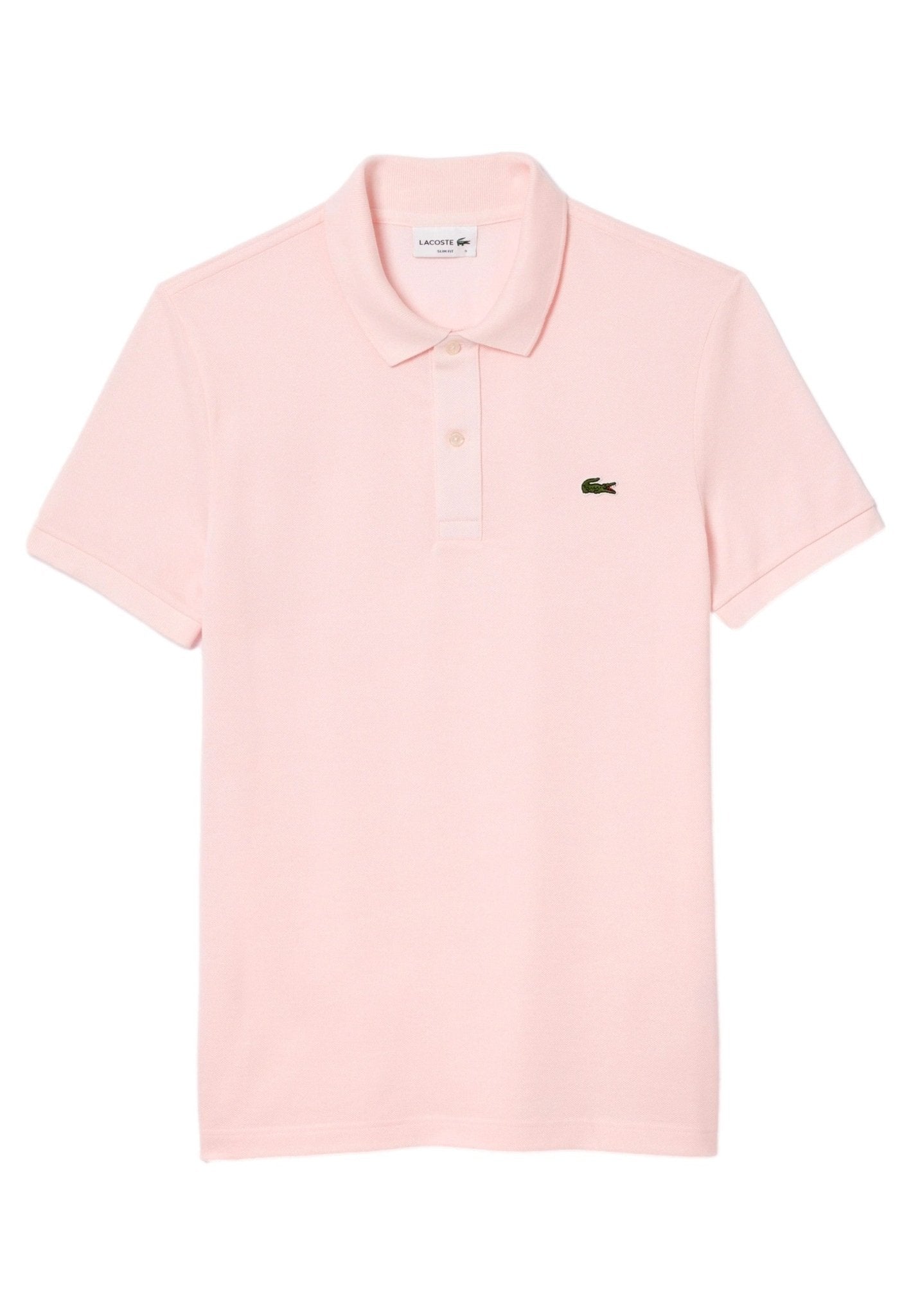 POLO LACOSTE ROSA SLIM FIT LIGHT POLO SHIRT - AREA ZERO