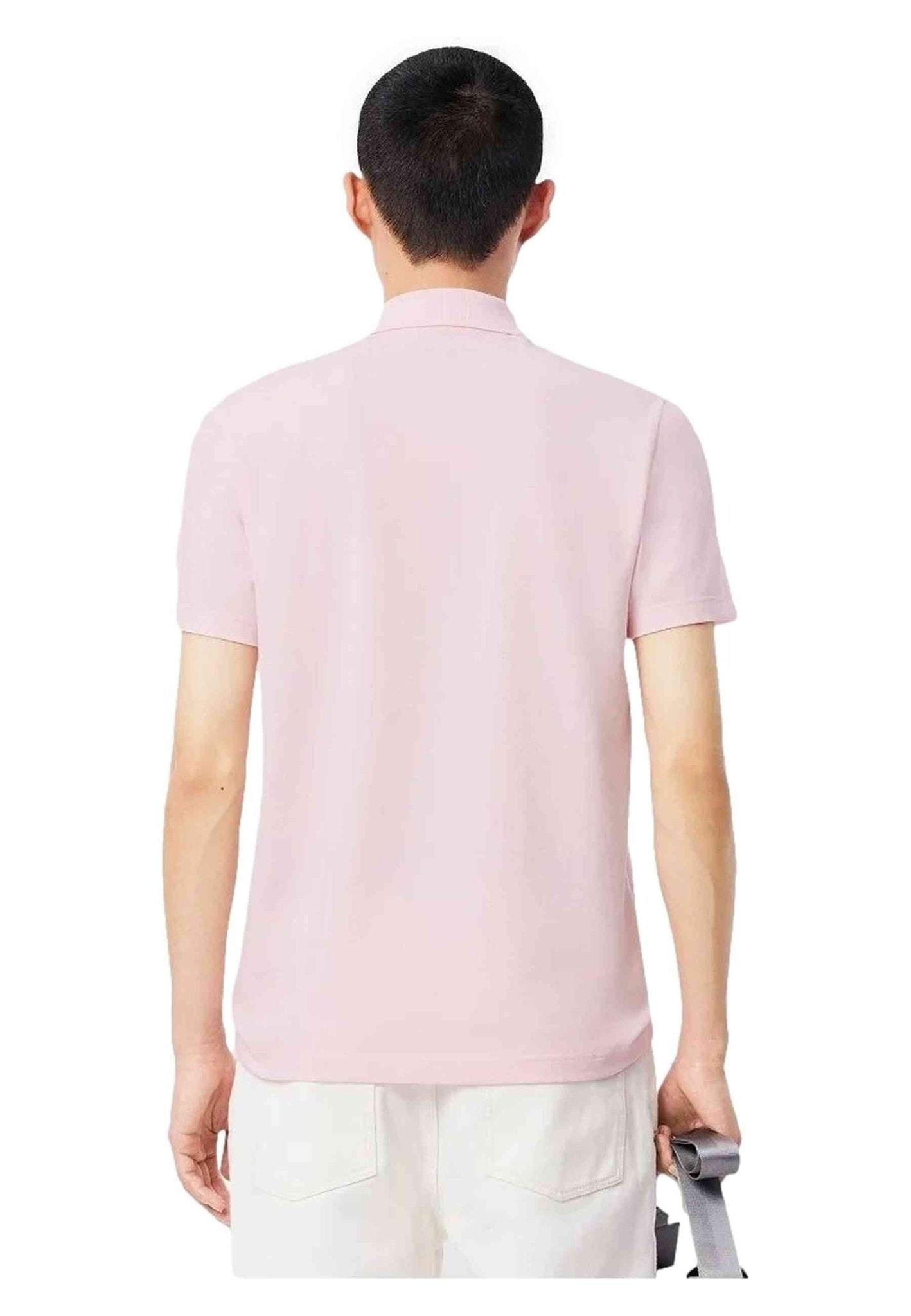 POLO LACOSTE ROSA TONED LOGO REGULAR SHIRT - AREA ZERO