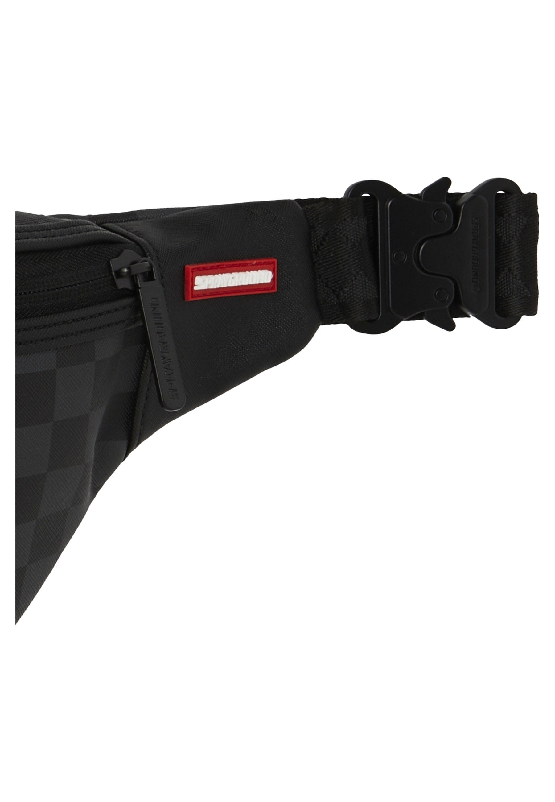 RIÑONERA SPRAYGROUND ROSA PINK AND BLACK TEAR SIP SAVVY CROSSBODY