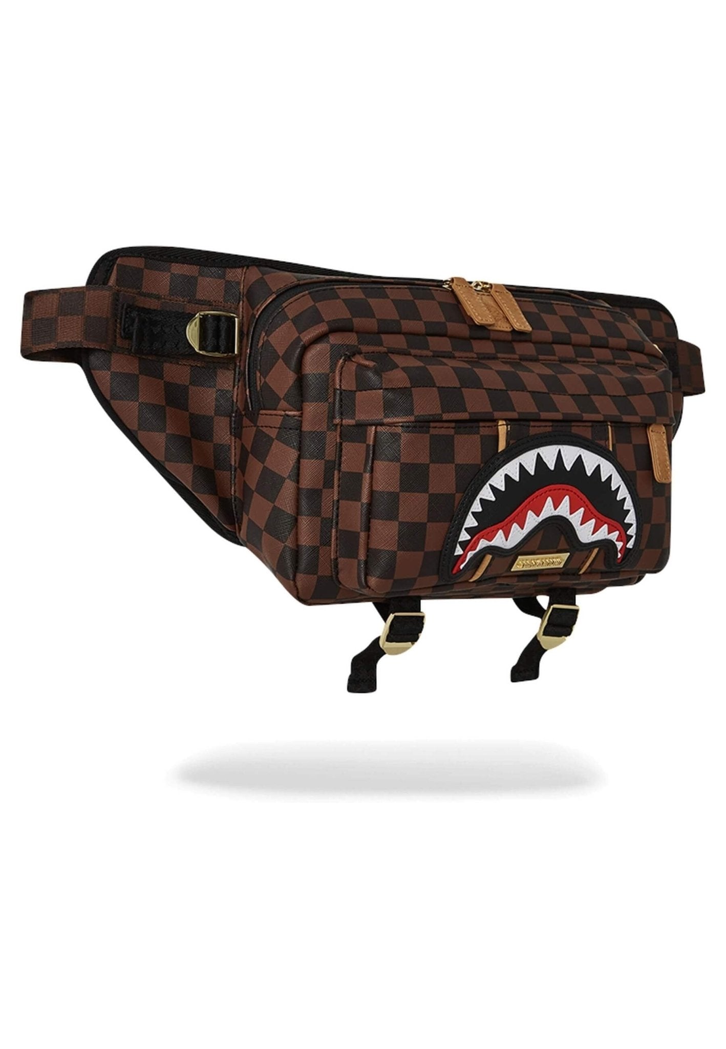 RIÑONERA SPRAYGROUND MARRON HENNYVILLE CARGO CROSSBODY - AREA ZERO