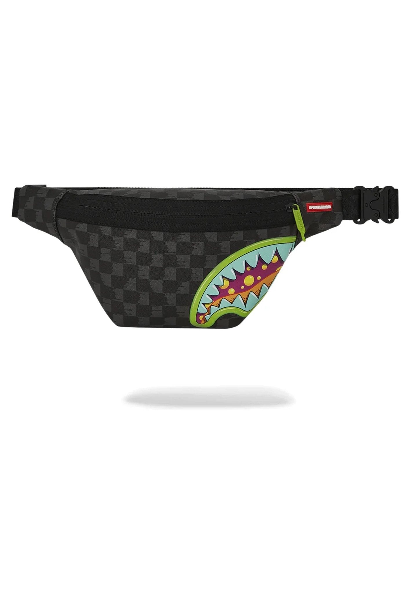 RIÑONERA SPRAYGROUND NEGRA CUADROS SLIME TAKEOVER CROSSBODY - AREA ZERO