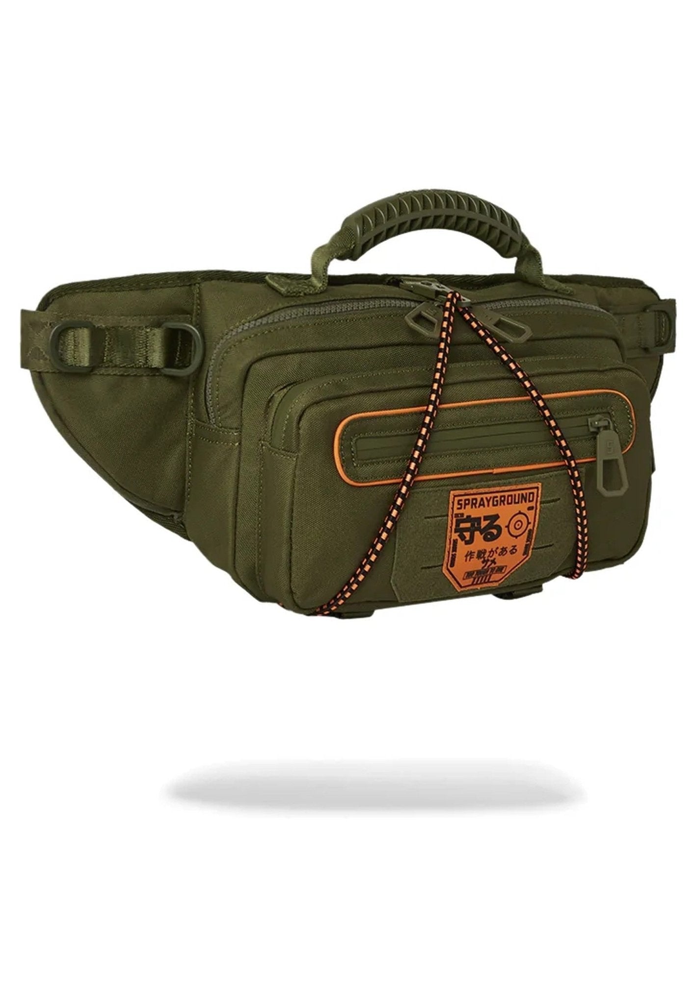 RIÑONERA SPRAYGROUND VERDE SPEC OPS GLOBAL HAWK CROSSBODY CARGO - AREA ZERO