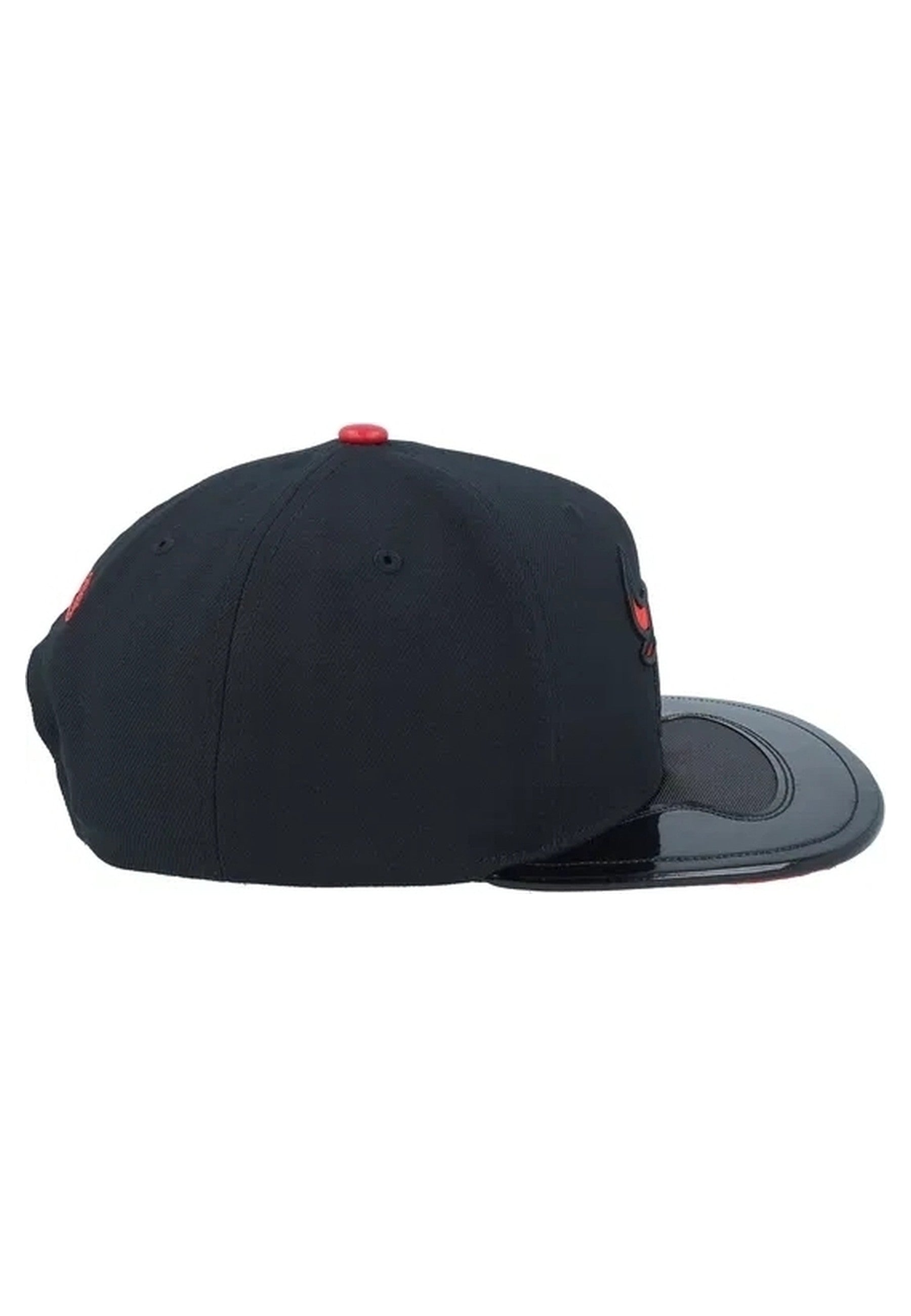 GORRA MITCHELL & NESS NEGRA/ROJA BULLS DAY 11 SNAPBACK