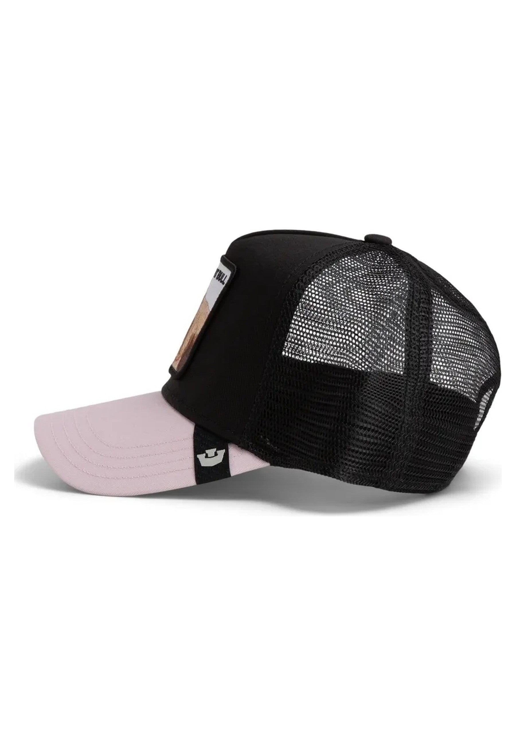 GORRA GOORIN BROS NEGRA/ROSA PITBULL TRUCKER CAP