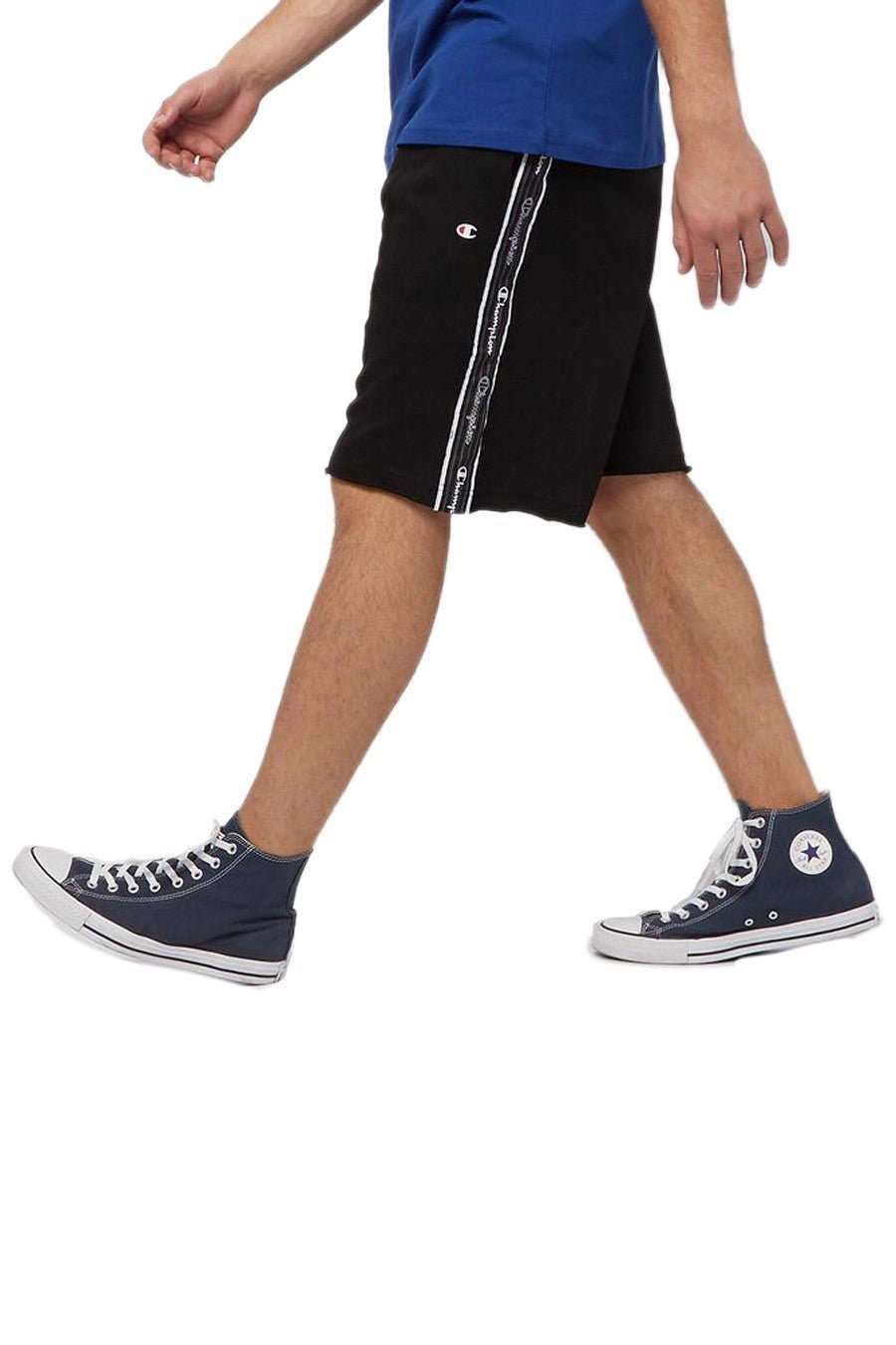 SHORT CHAMPION MARINO FRANJAS LATERALES LOGOS - AREA ZERO