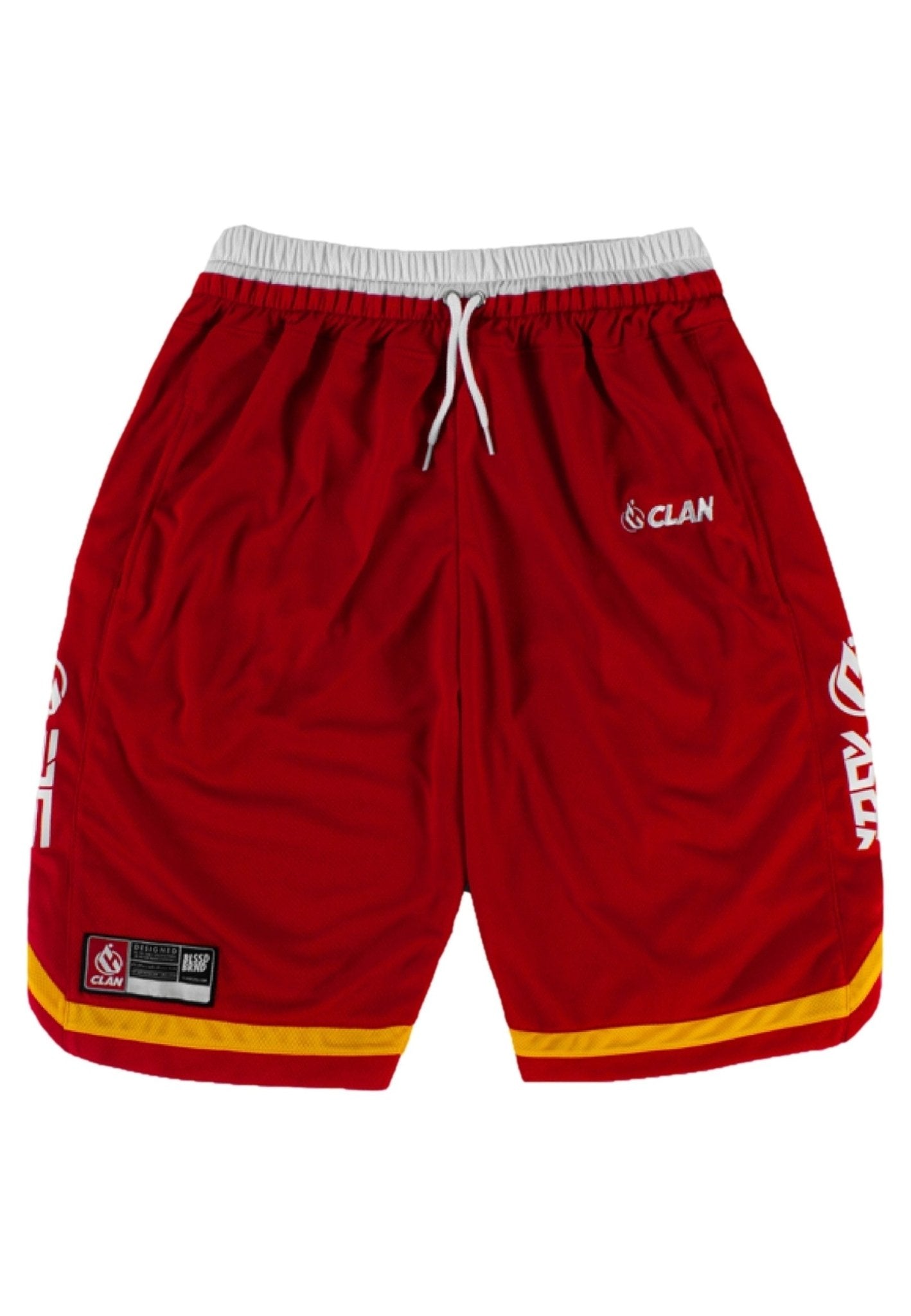 SHORT CLAN ROJO HIP HOP 24/7 - AREA ZERO