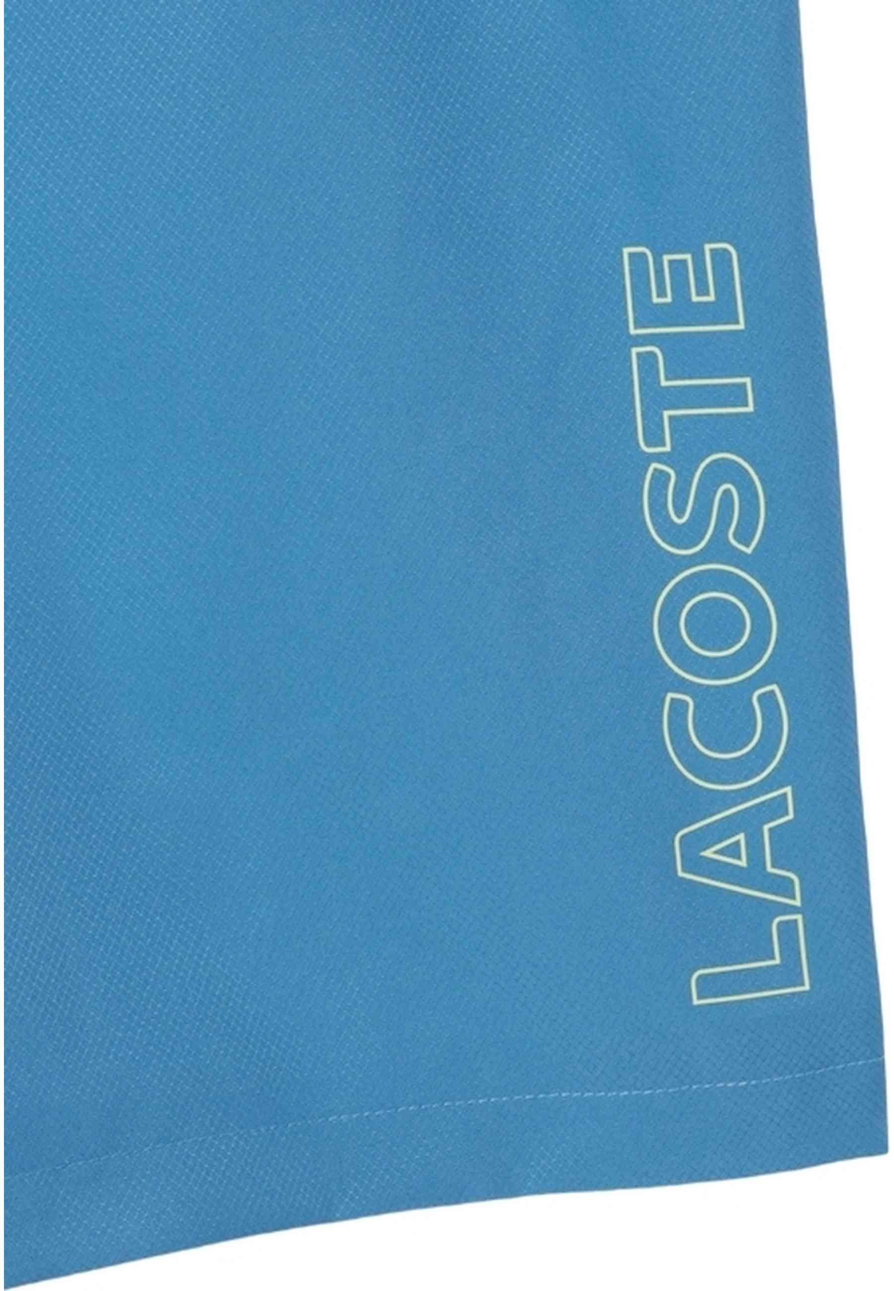 SHORT LACOSTE AZUL DIAMOND TAFETA RIBETED SHORT