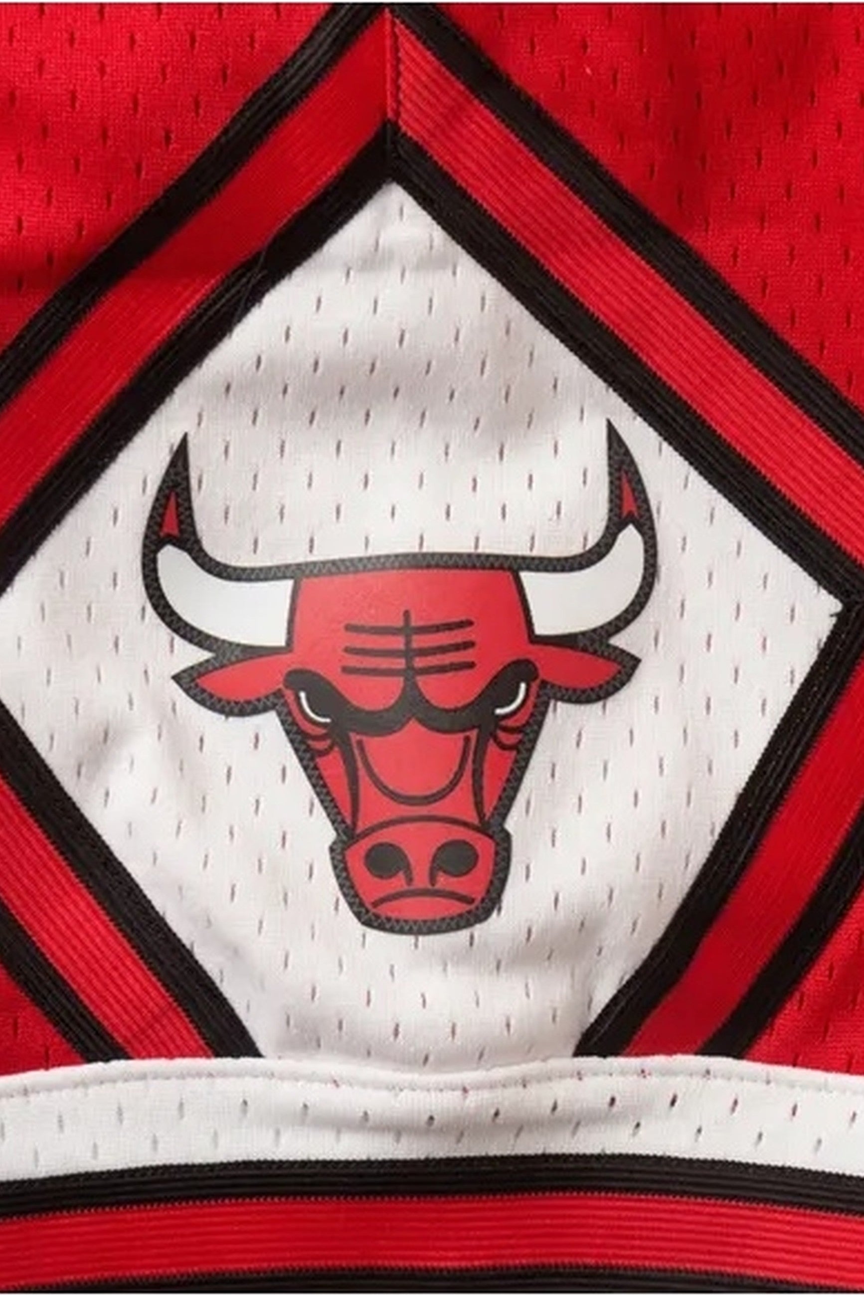 SHORT MICHELL & NESS ROJO BULLS SWINGMAN MESH