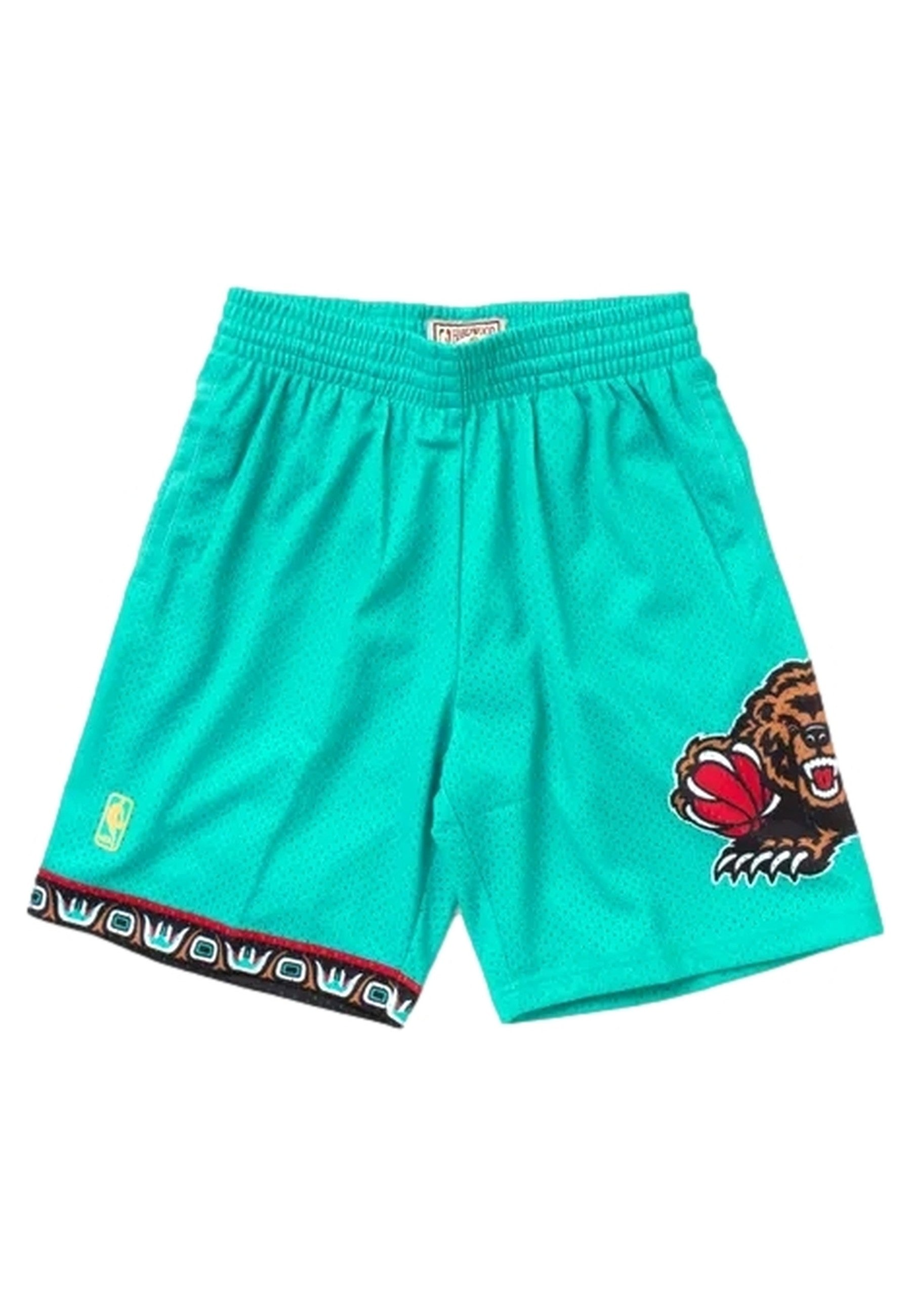 SHORT MICHELL & NESS VERDE VANCOUVER GRIZZLES SWINGMAN MESH