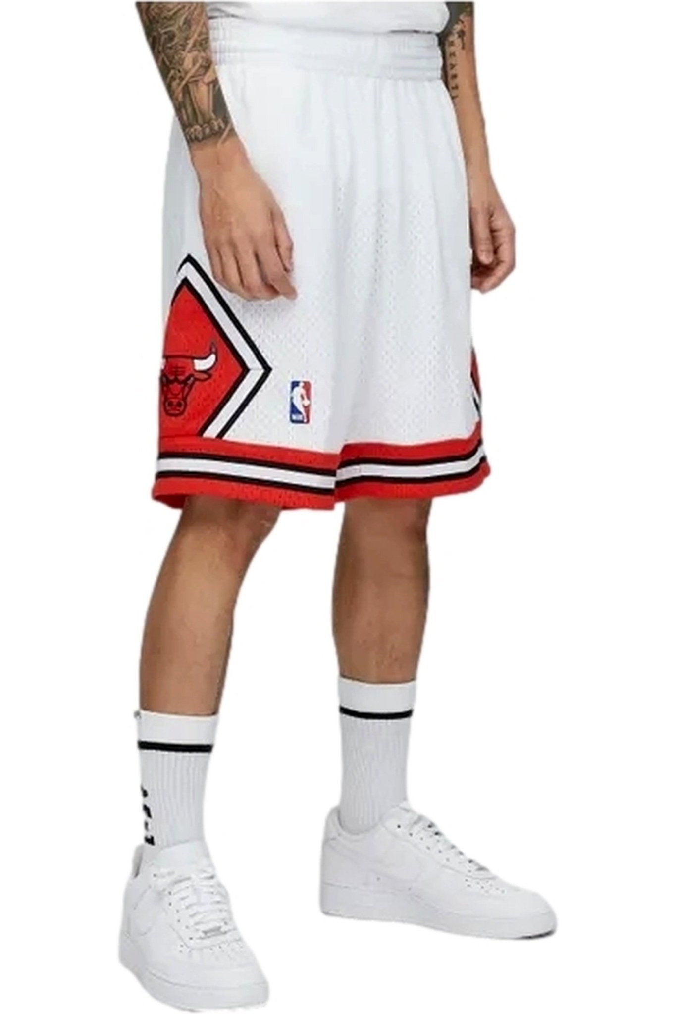 SHORT MITCHELL AND NESS BLANCO SWINGMAN SHORTS 1997 - 98 - AREA ZERO
