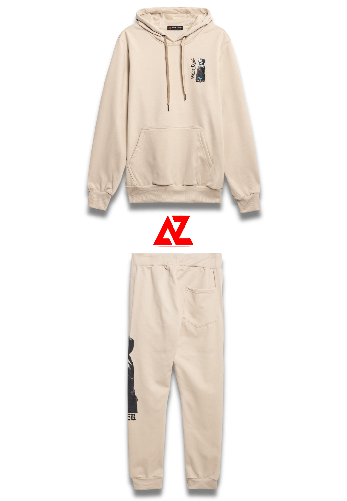 SNOOP DOG BEIGE SET - AREA ZERO