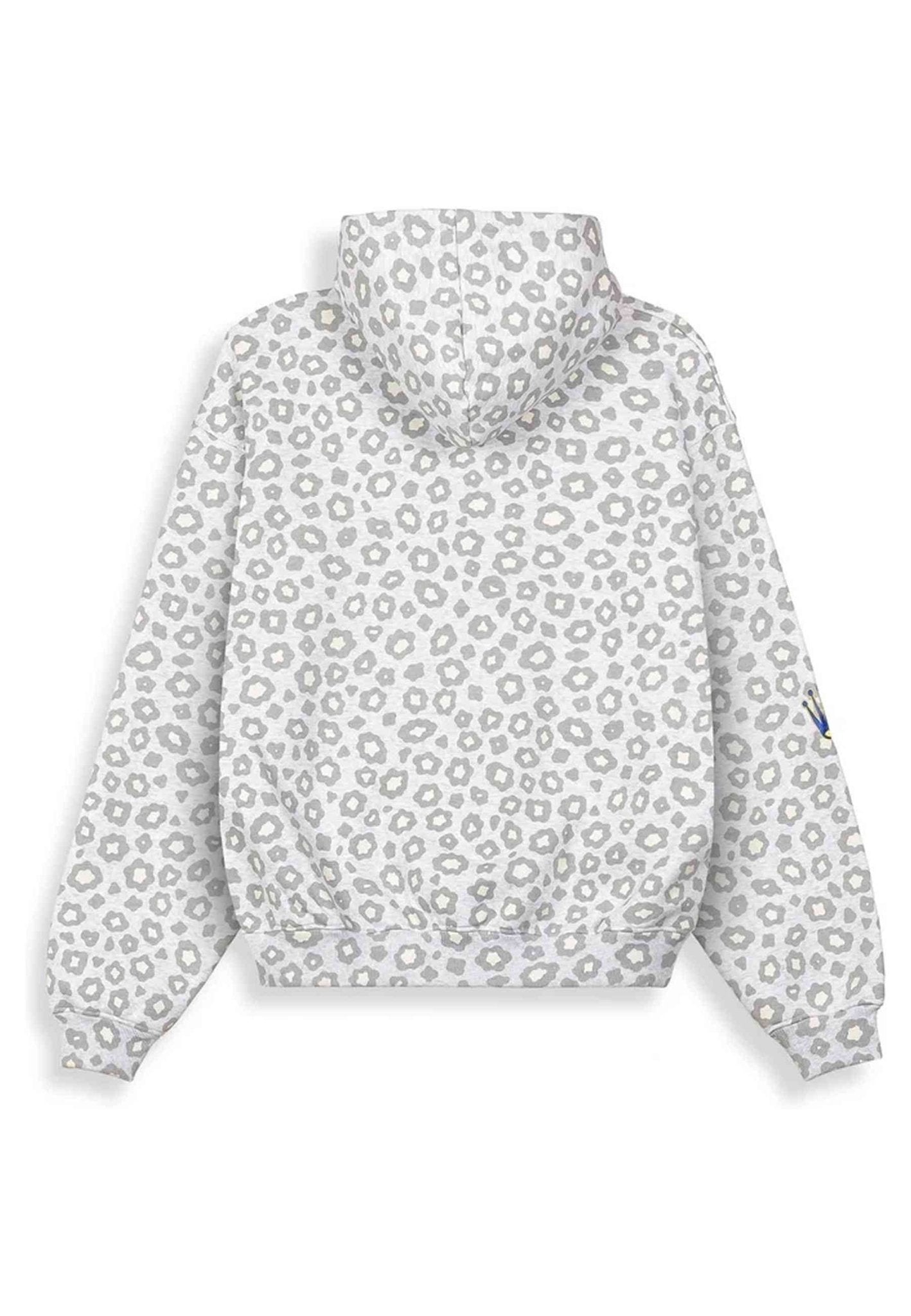 SUDADADERA GRIMEY GRIS ROYAL PAW BOXY HOODIE - AREA ZERO