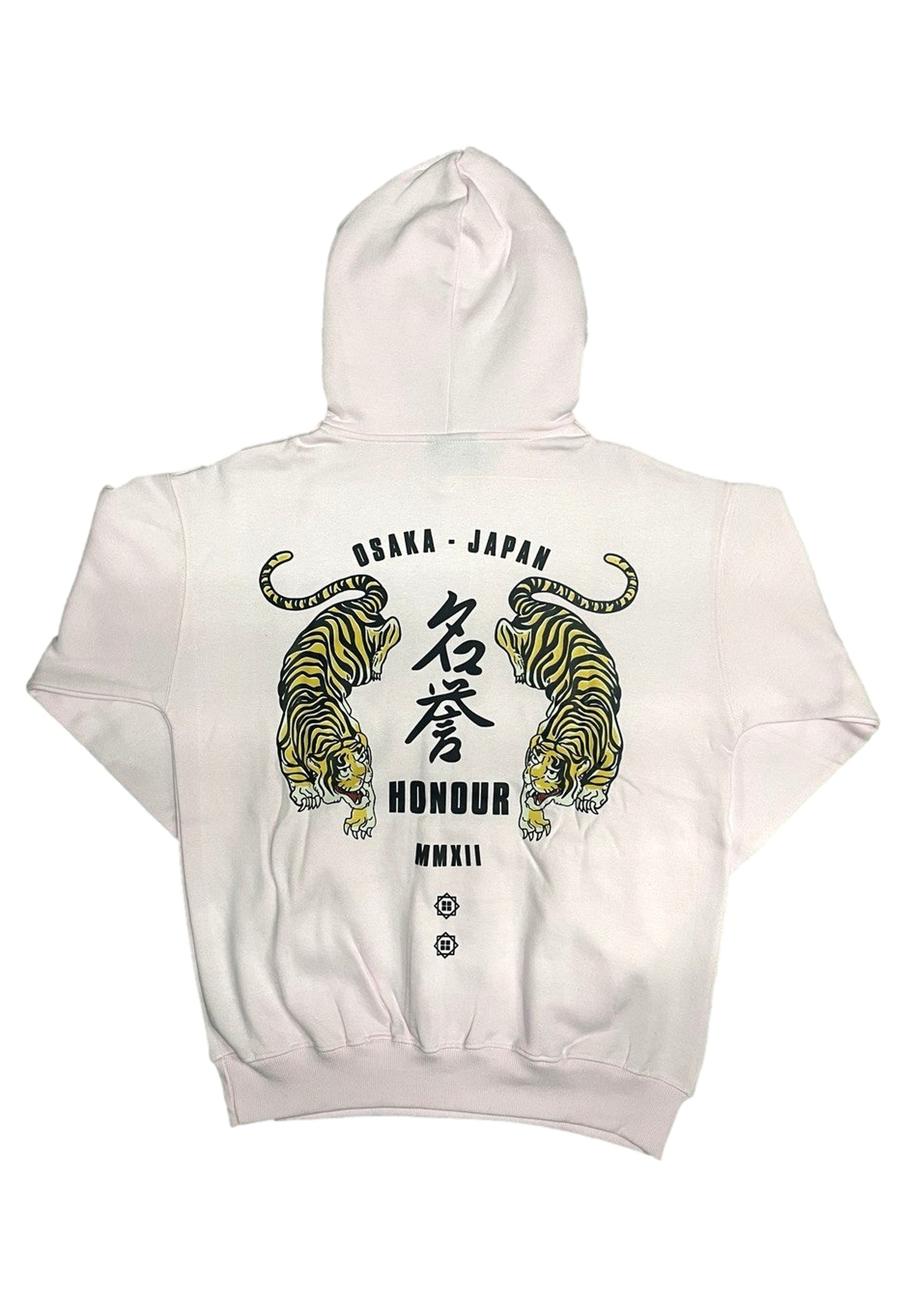 SUDADERA BLANCA OSAKAS TIGER HOODIE