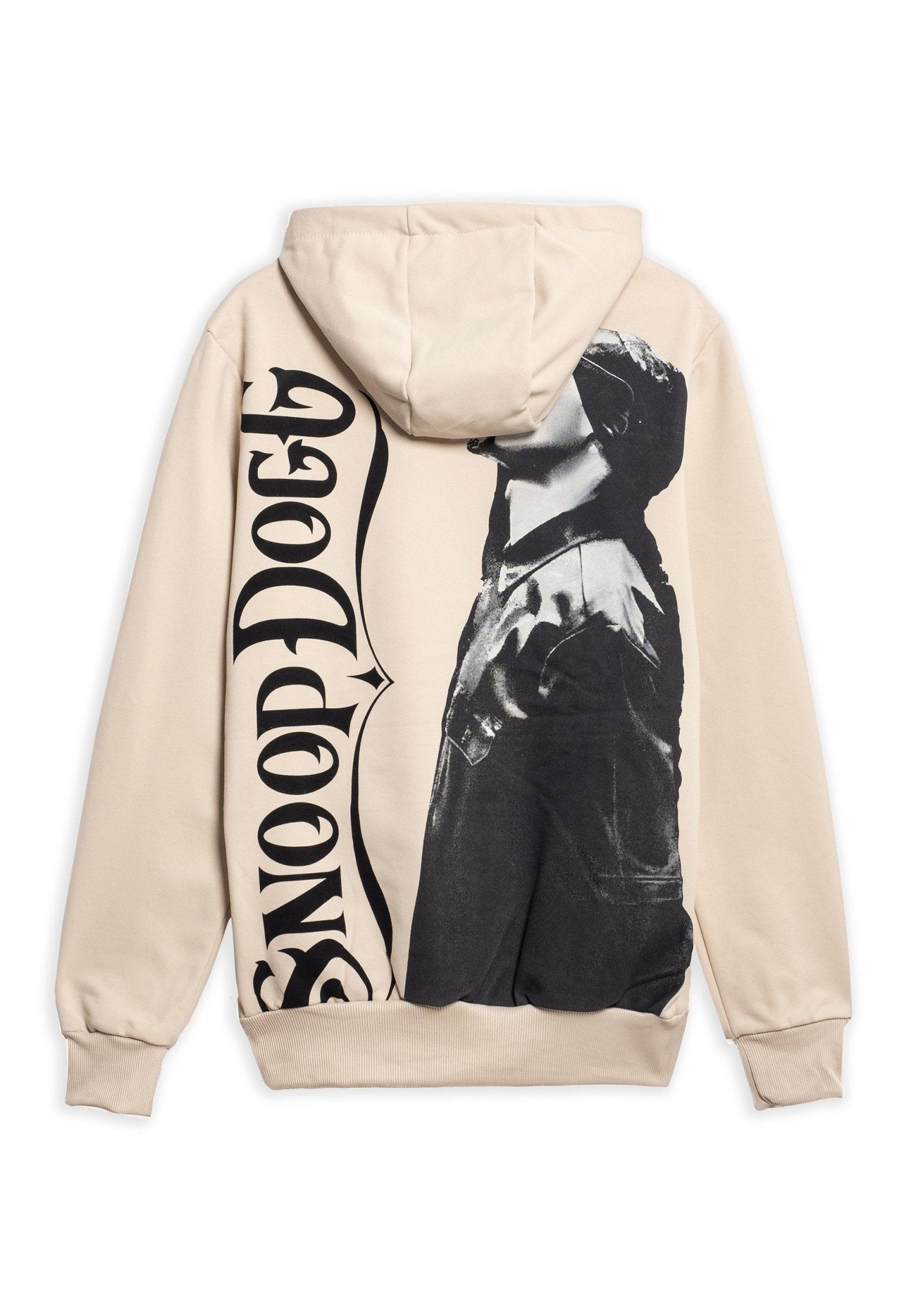 SUDADERA BEIGE SNOOP DOG RAPPER HOODIE - AREA ZERO