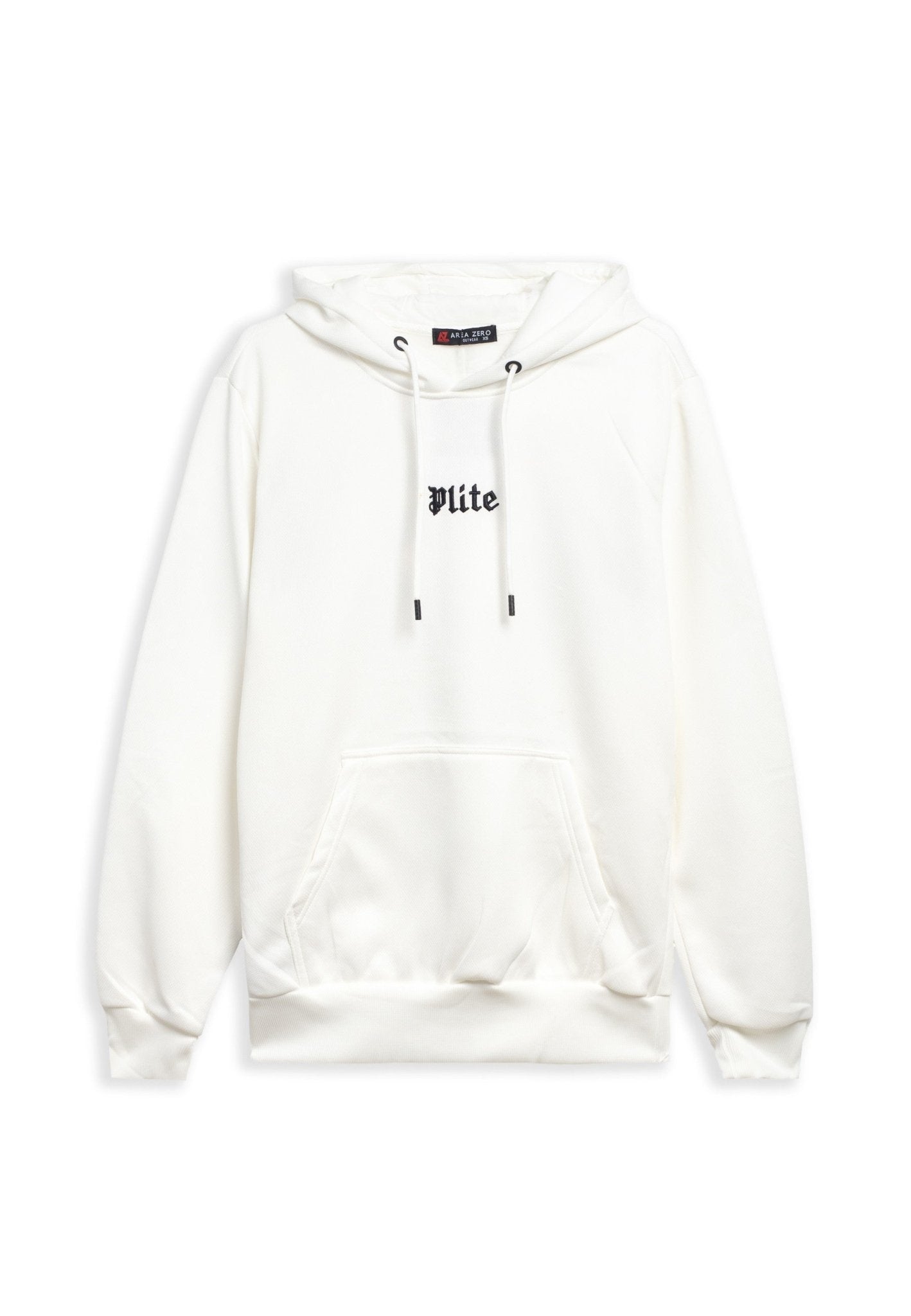 SUDADERA BLANCA AUDACITY HOODIE - AREA ZERO