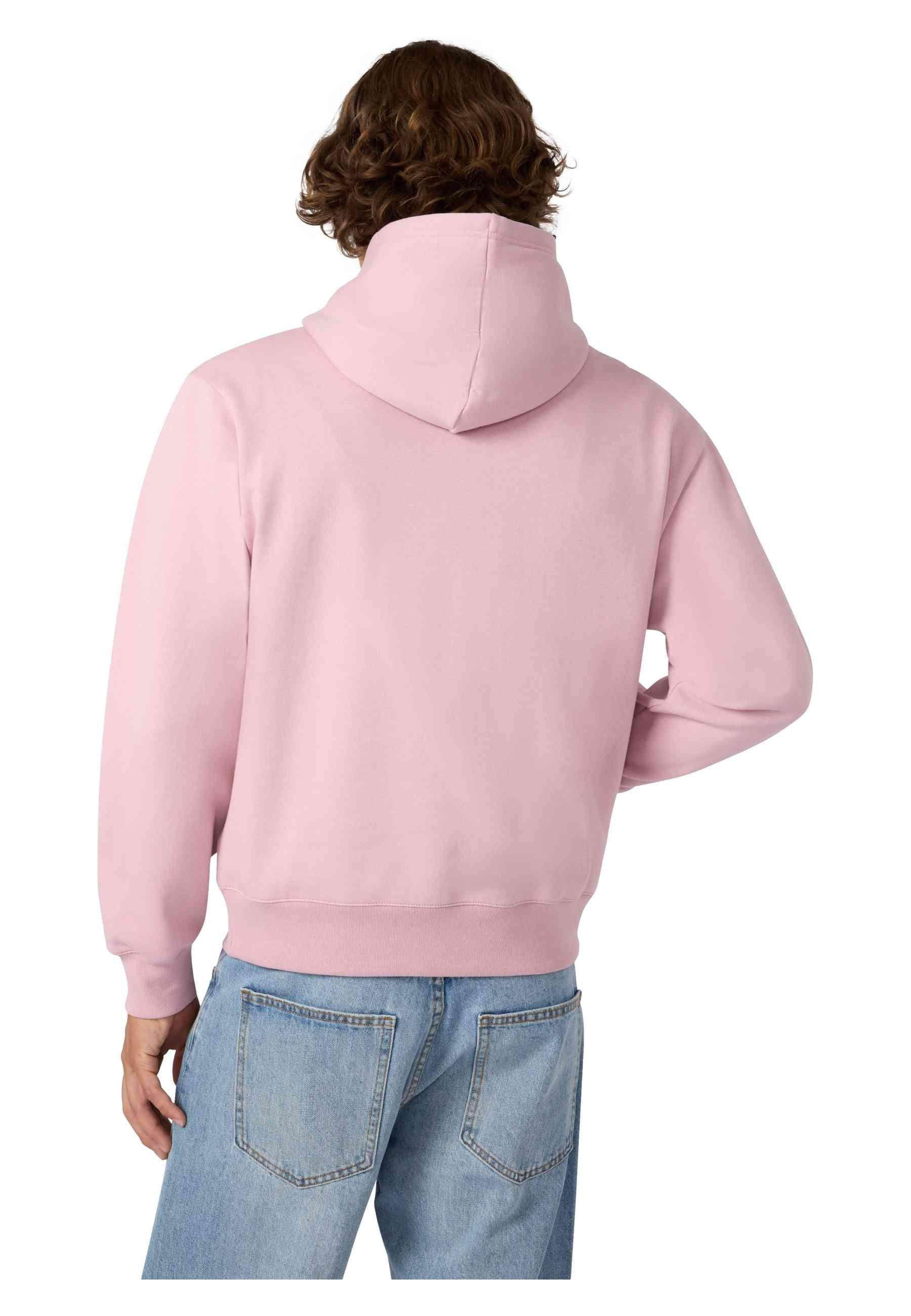 SUDADERA CHAMPION ROCHESTER ROSA STREET VARSITY LOGO HOODIE