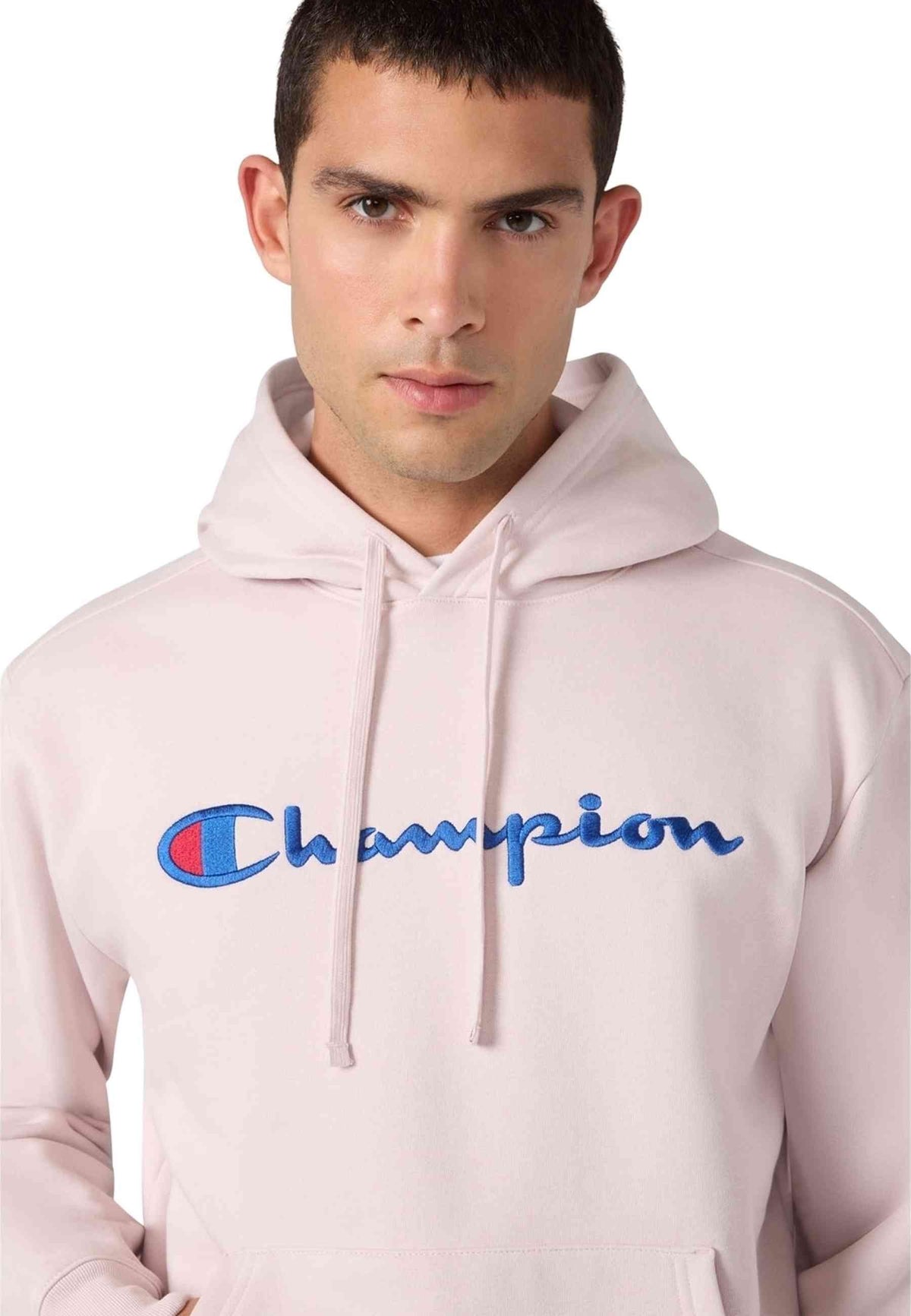 SUDADERA CHAMPION ROSA EMBROIDERED LOGO HOODIE