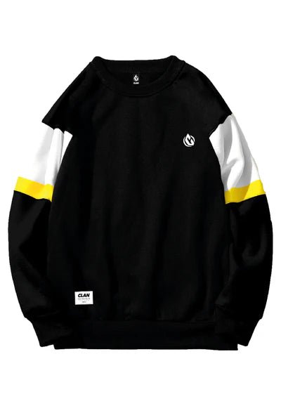 SUDADERA CLAN NEGRA LA BOCA CREWNECK SWEATSHIRT - AREA ZERO