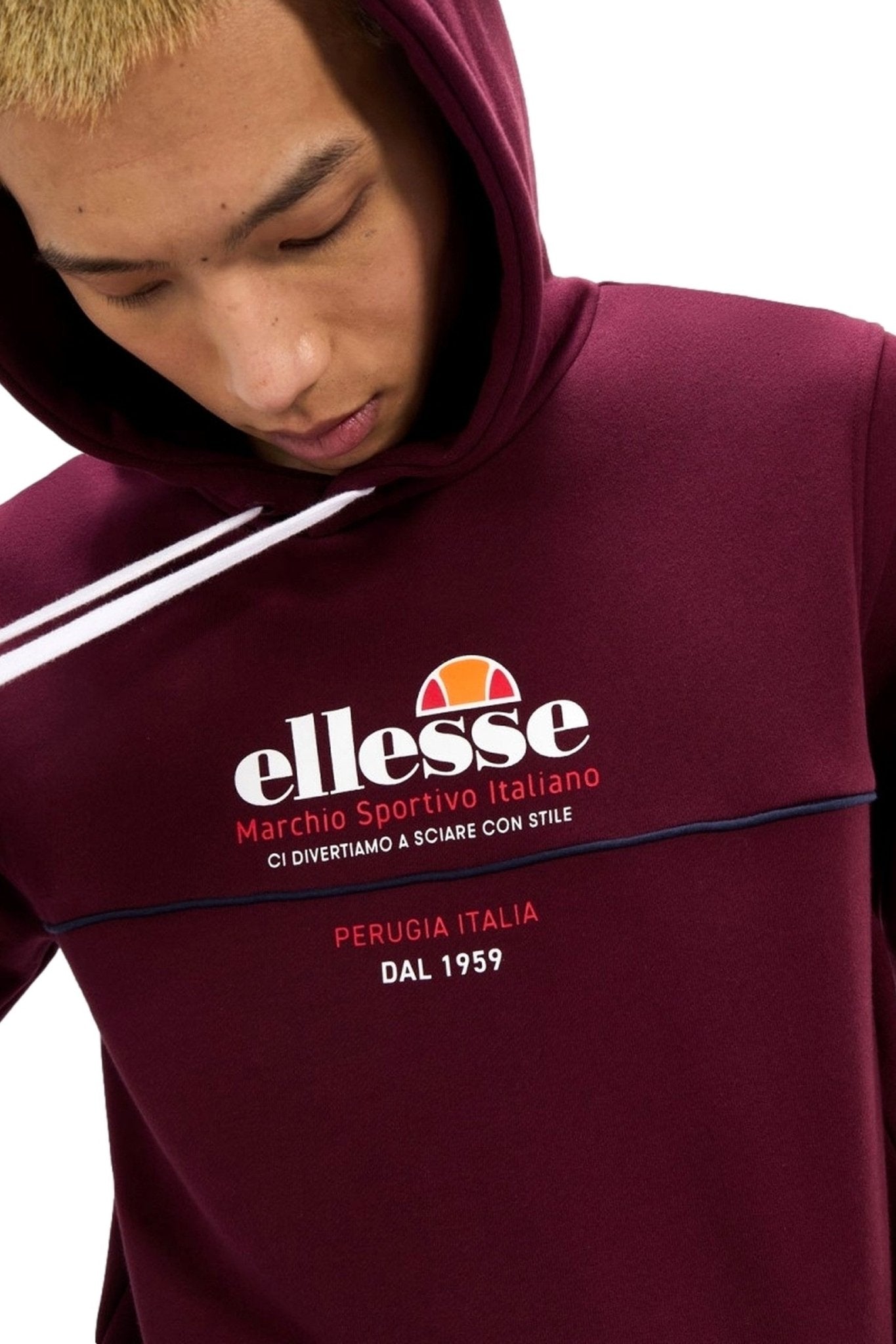 SUDADERA ELLESSE GRANATE MVELLO HOODIE - AREA ZERO