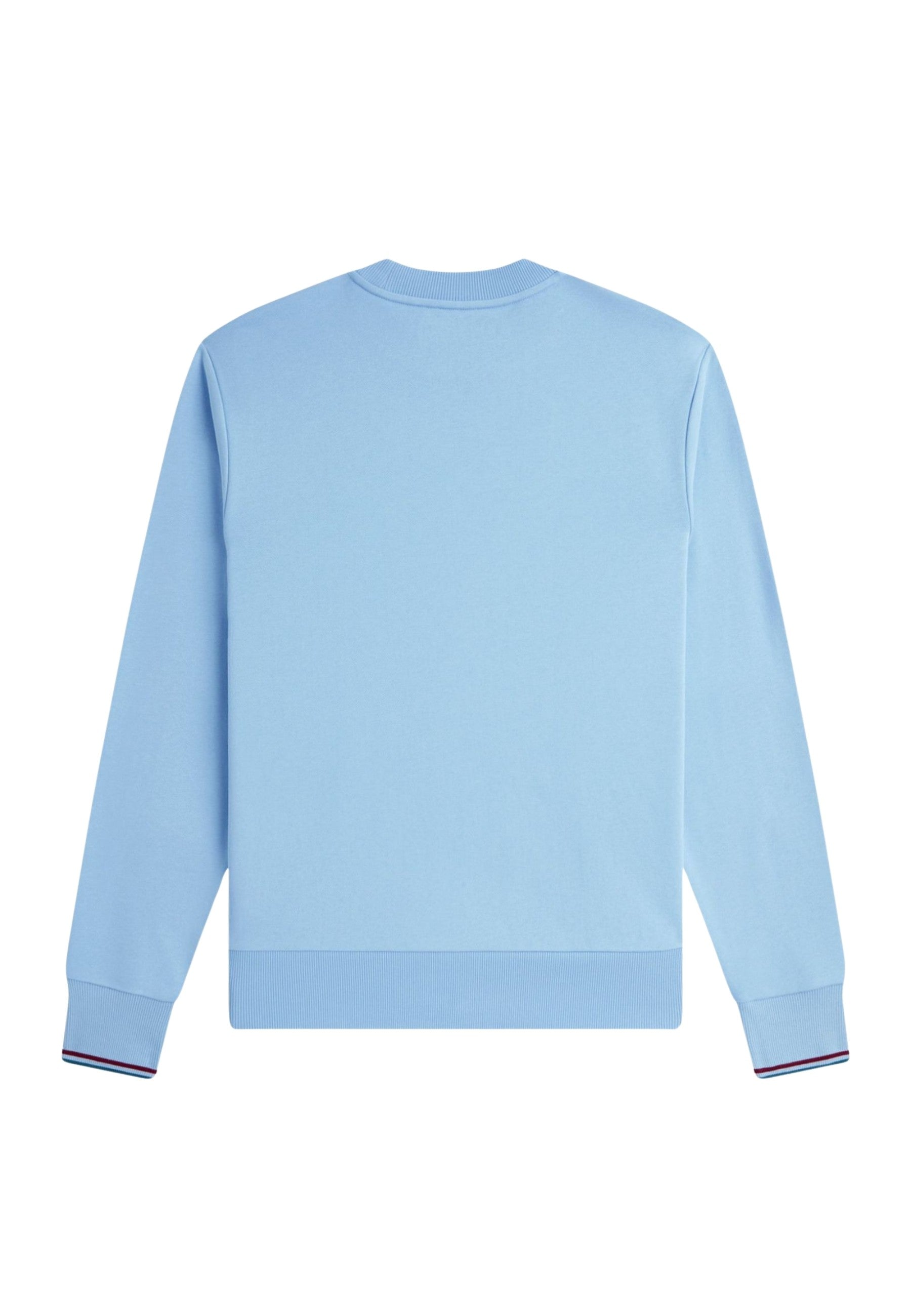 SUDADERA FRED PERRY CELESTE Z55 CREWNECK SWEATSHIRT