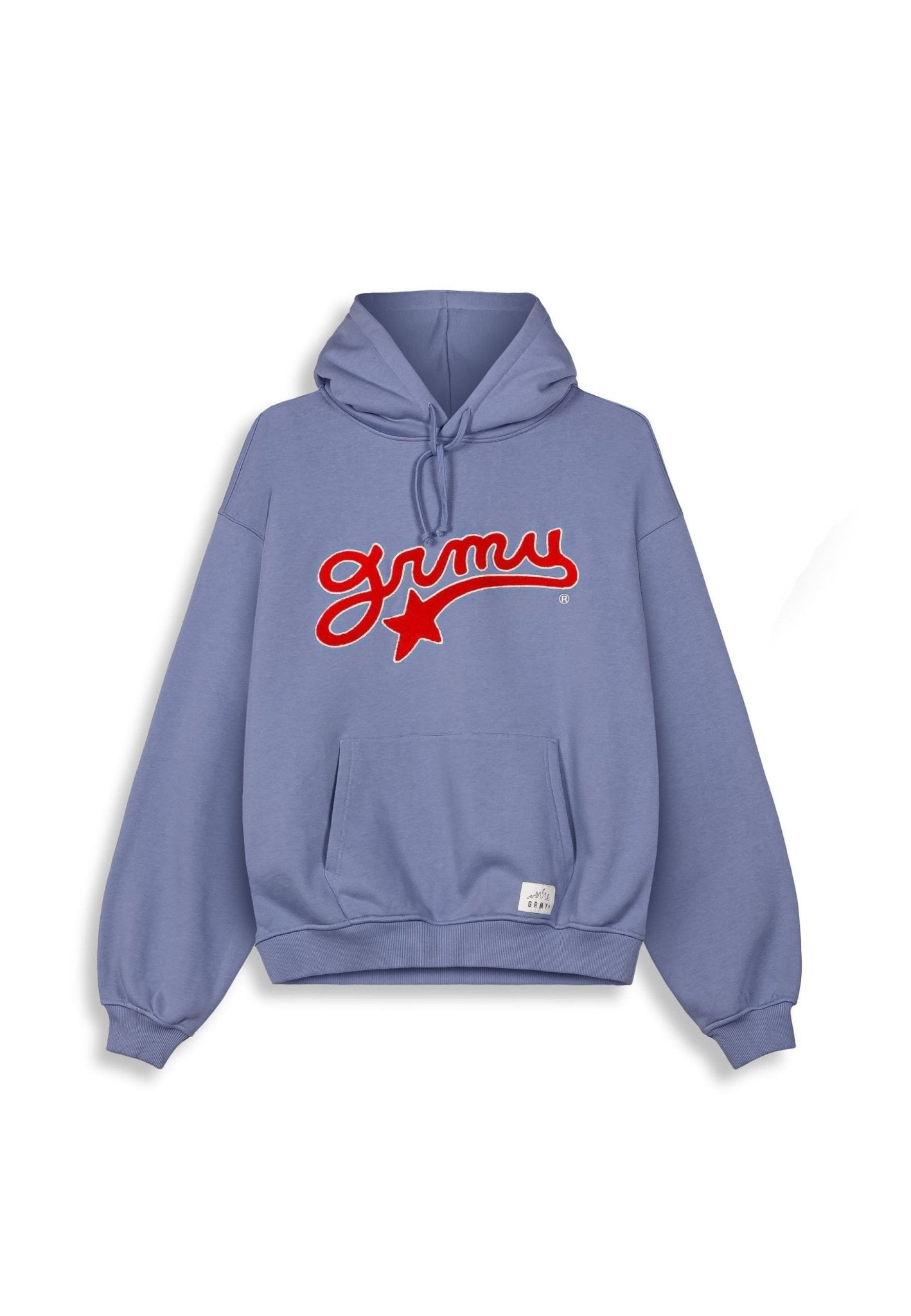 SUDADERA GRIMEY AZUL MUDS THE RESIDENCE MADRID BOXY HOODIE - AREA ZERO
