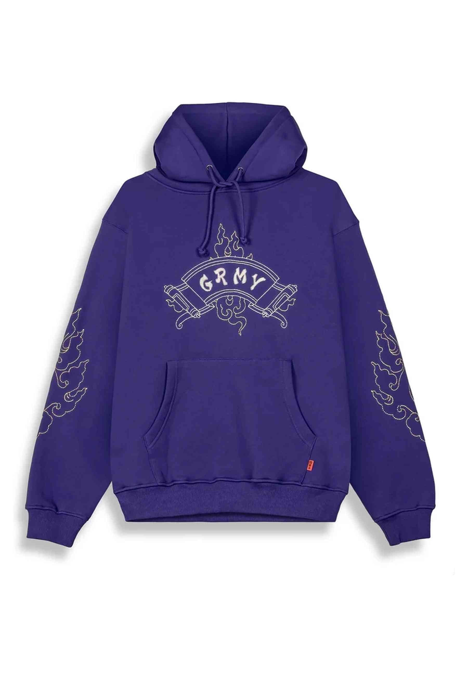 SUDADERA GRIMEY AZUL SAMPANS REGULAR HOODIE