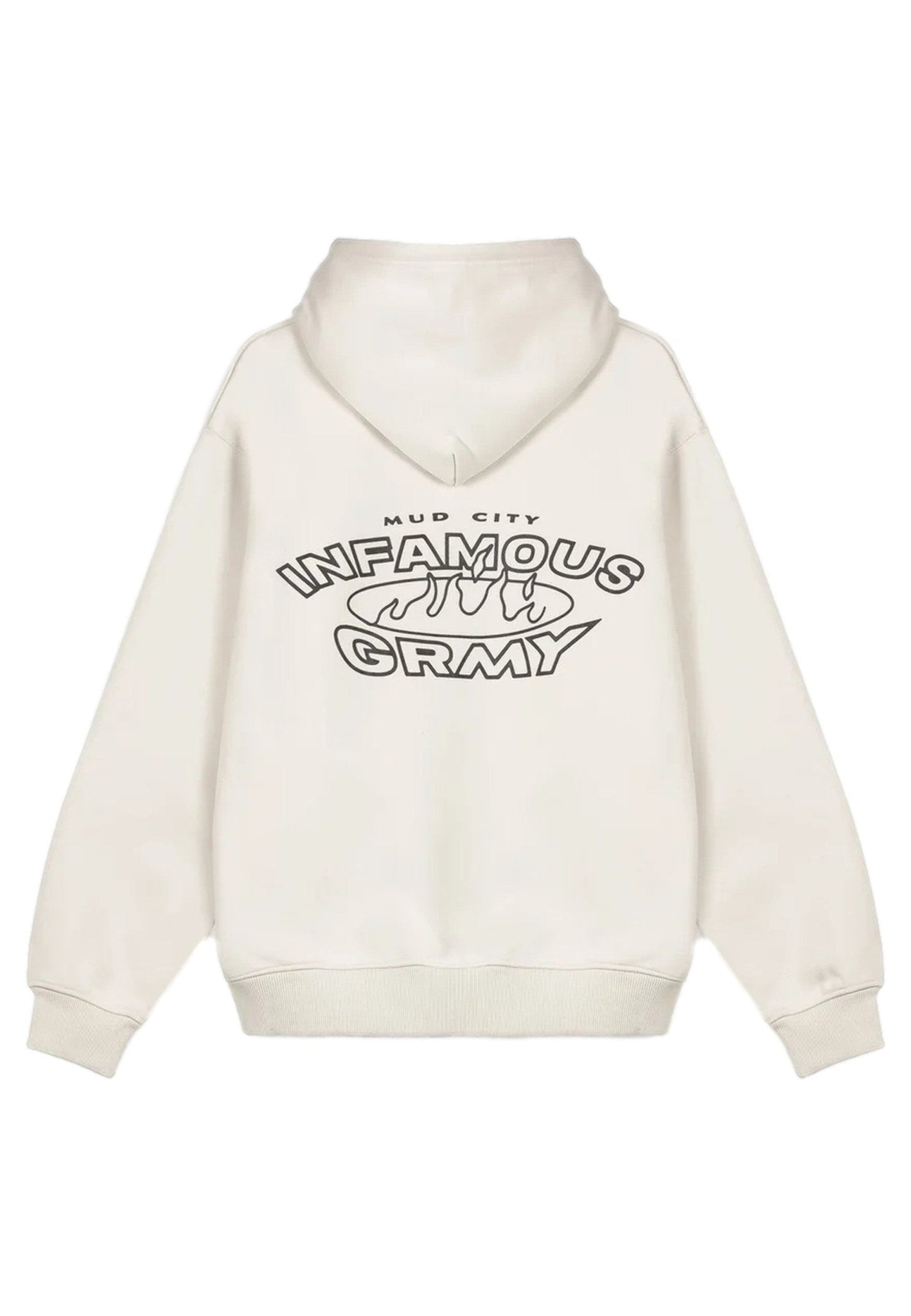 SUDADERA GRIMEY BLANCA MADRID THE CONNOISSEUR HEAVYWEIGHT HOODIE - AREA ZERO