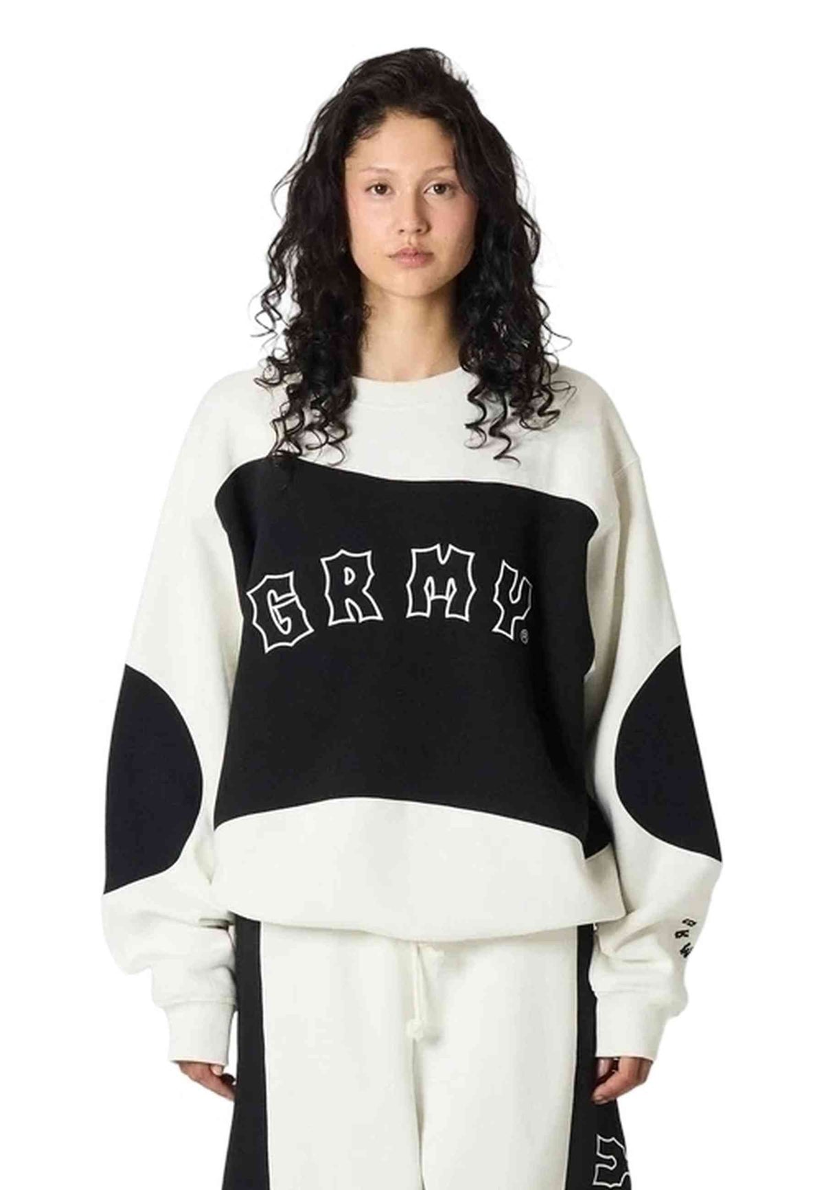 SUDADERA GRIMEY BLANCA THE PROPS HEAVYWHEIGHT CREWNECK