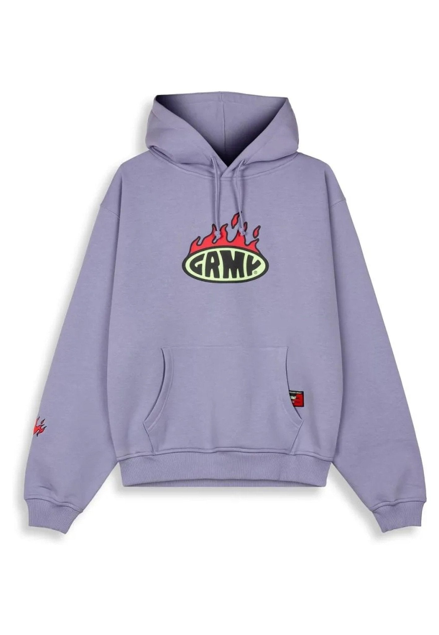 SUDADERA GRIMEY MORADA SCRATCHING MEMORIES VINTAGE HOODIE - AREA ZERO