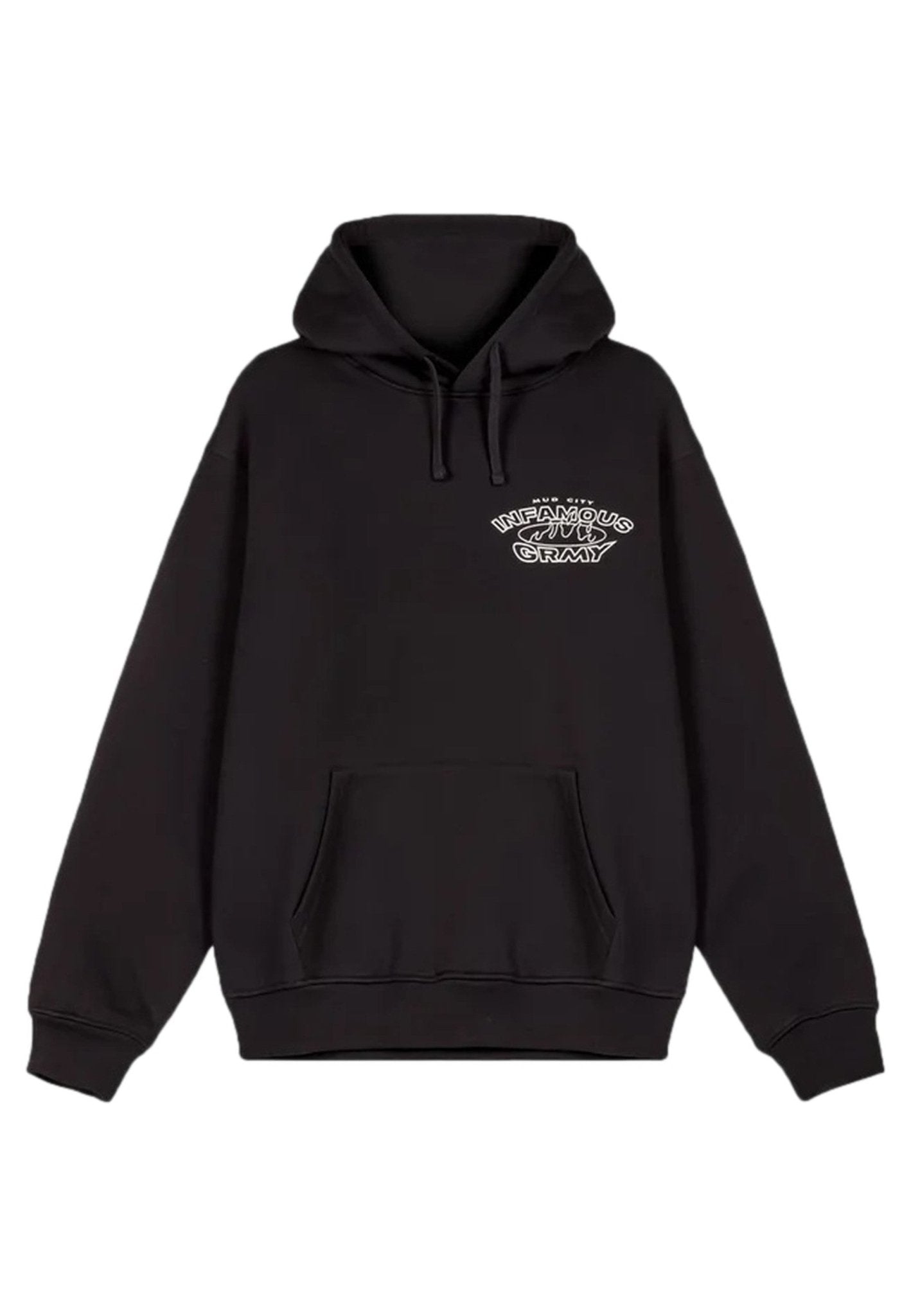 SUDADERA GRIMEY NEGRA MADRID THE CONNOISSEUR HEAVYWEIGHT HOODIE - AREA ZERO