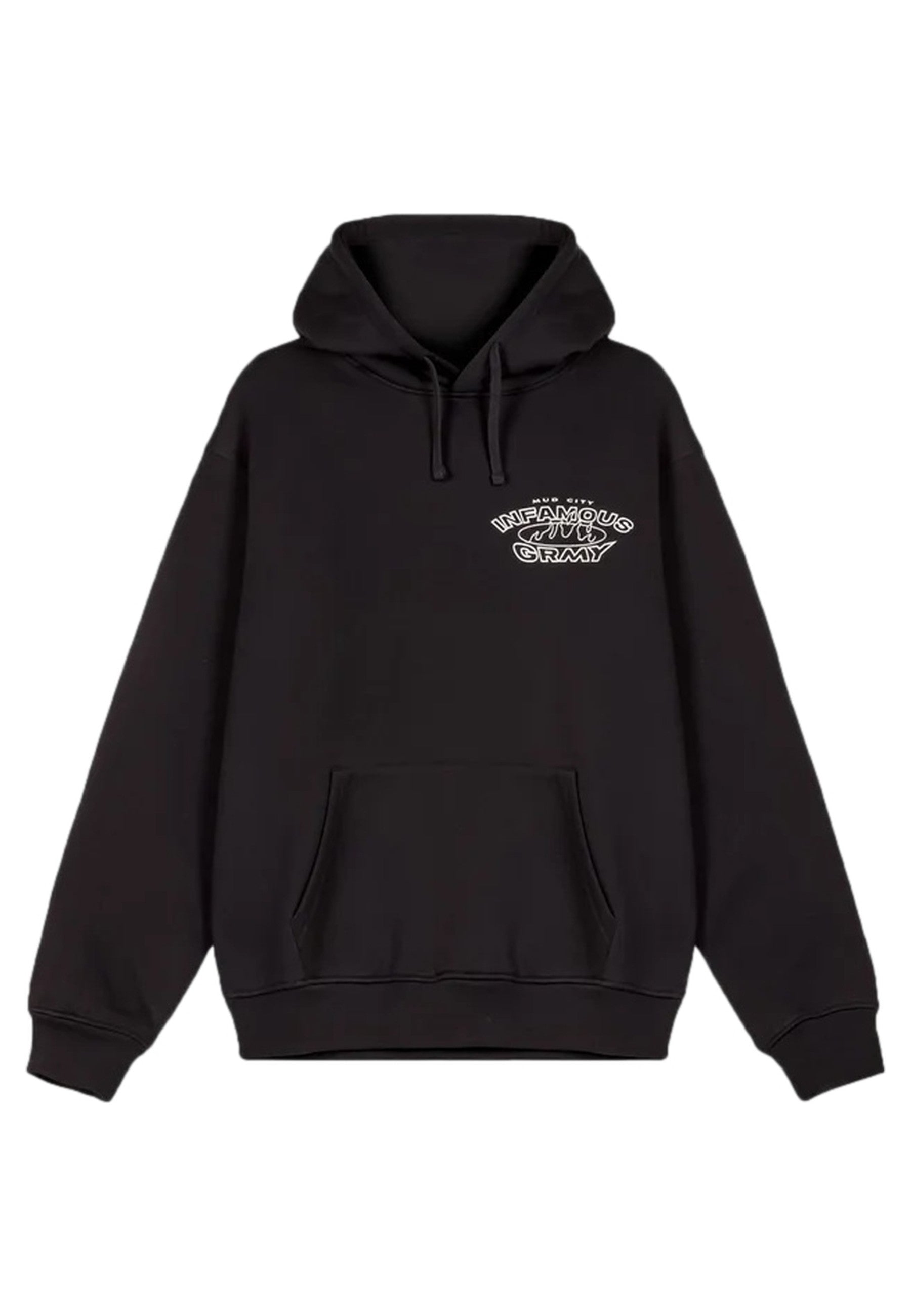 SUDADERA GRIMEY NEGRA MADRID THE CONNOISSEUR HEAVYWEIGHT HOODIE