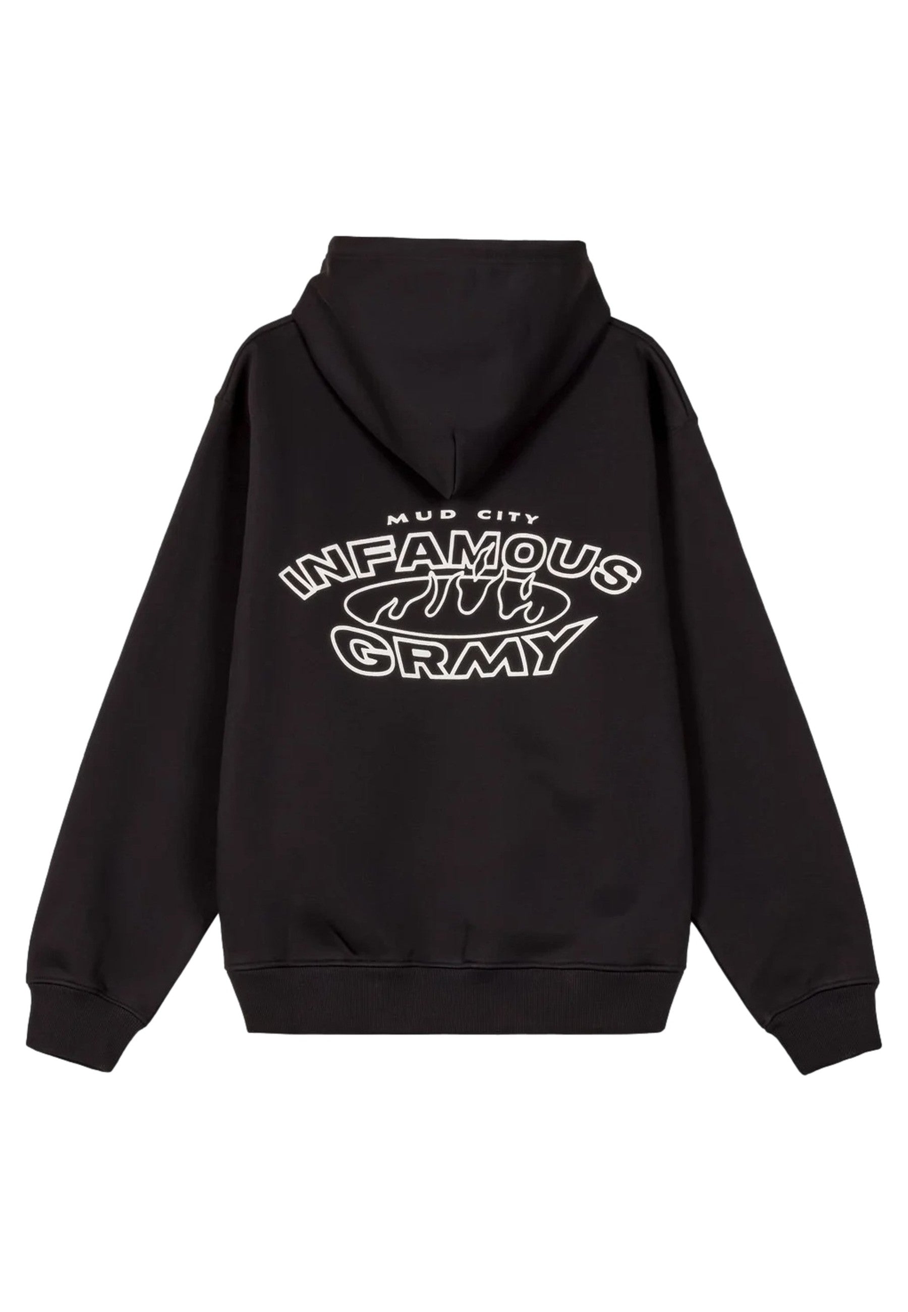 SUDADERA GRIMEY NEGRA MADRID THE CONNOISSEUR HEAVYWEIGHT HOODIE
