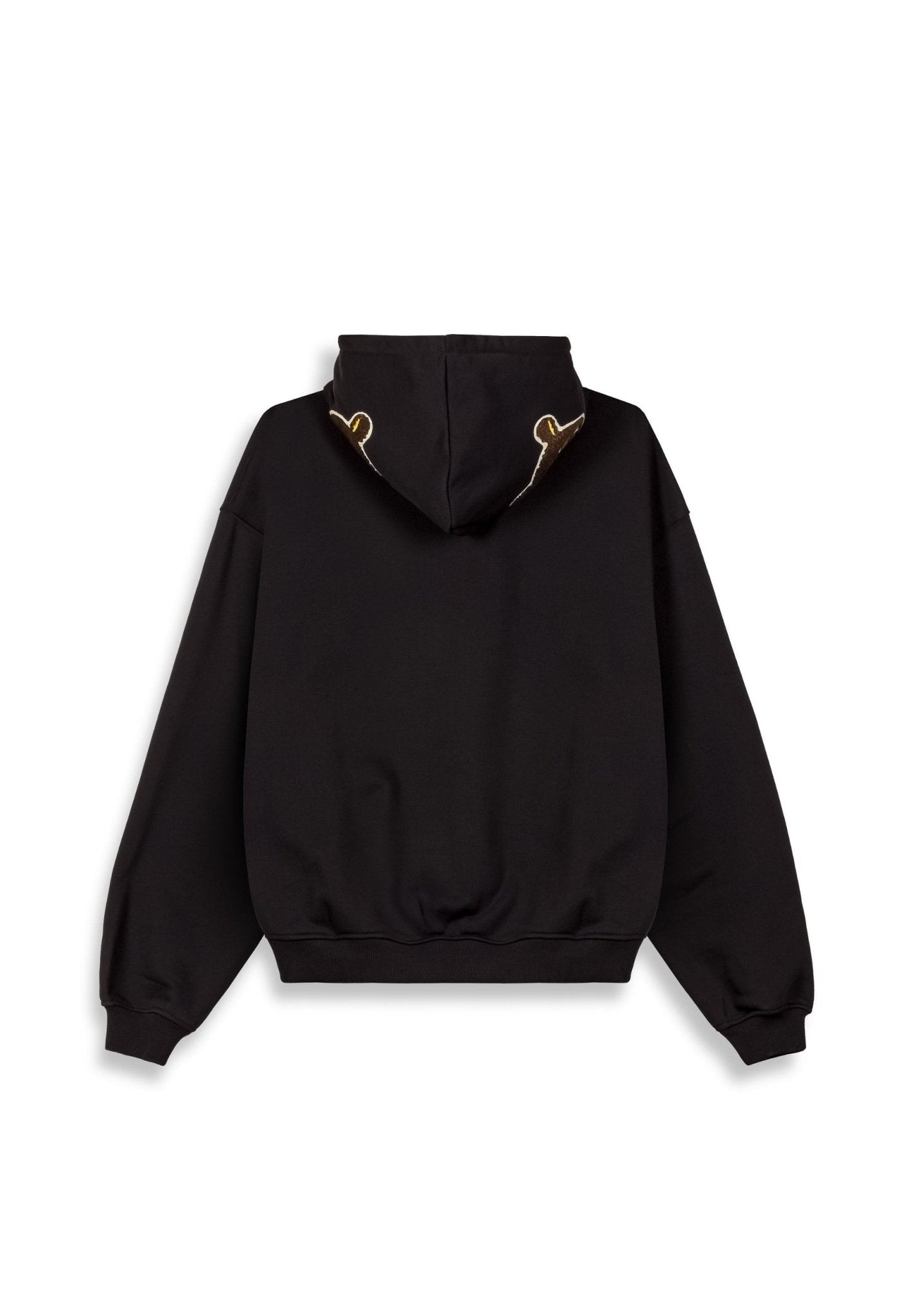 SUDADERA GRIMEY NEGRA MUDS THE RESIDENCE MADRID BOXY HOODIE - AREA ZERO